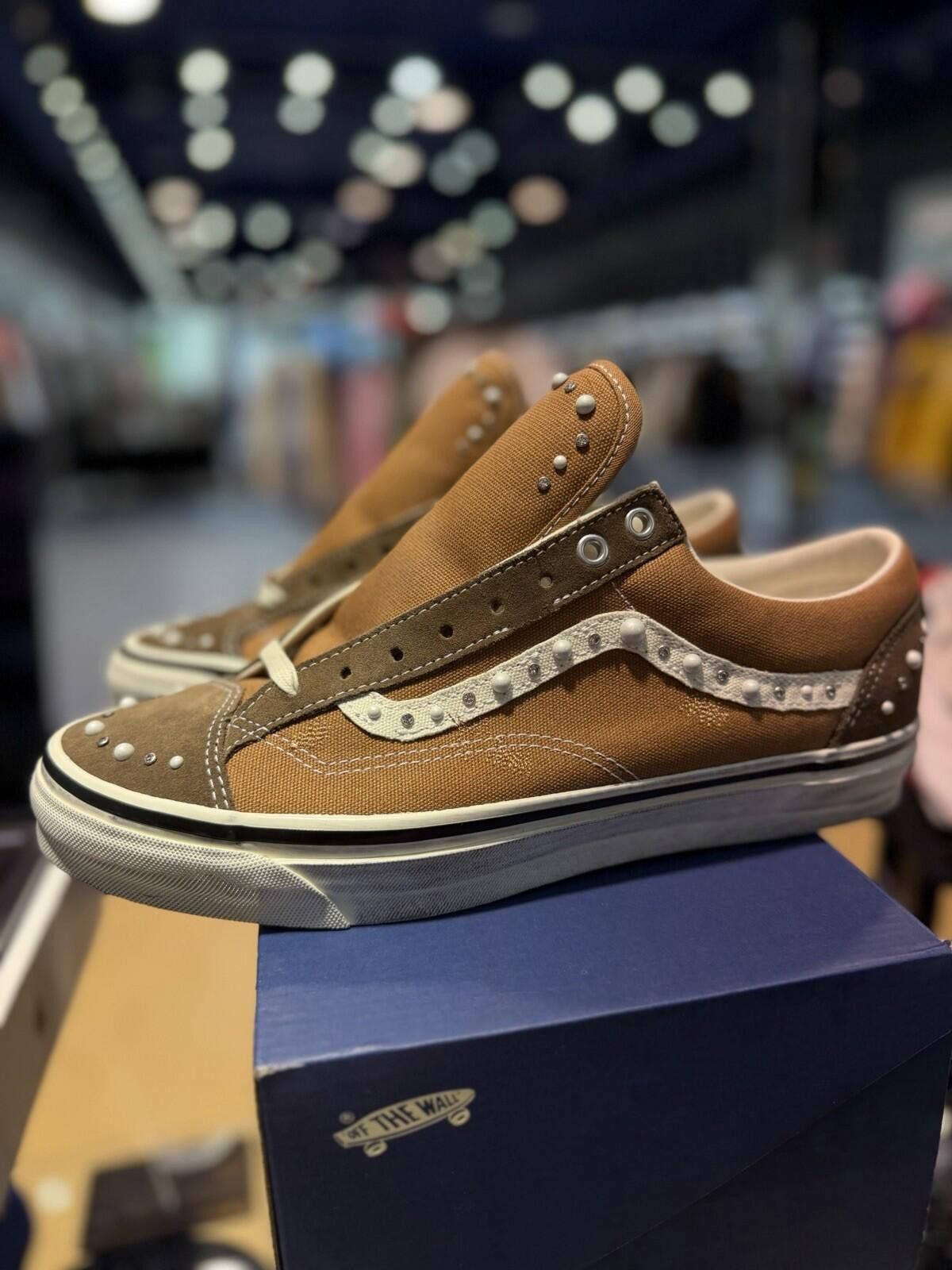 Vans Size 11.5M - Vans LX Old Skool 36 Pearlized Vintage Cocoa Size US 11.5 / EU 44-45 - 5 Thumbnail