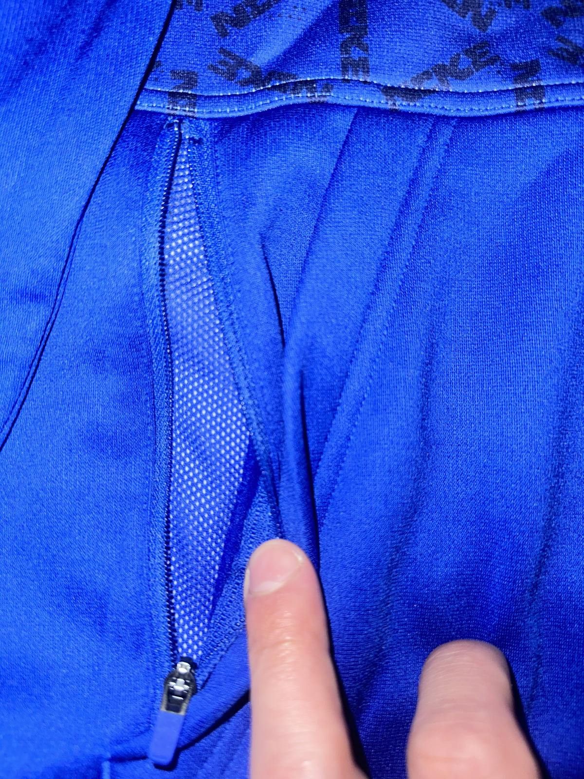 Nike Nike Men's Therma Blue Hexigon All Over Print Logo Fleece Hoodie Sample Size US M / EU 48-50 / 2 - 3 Thumbnail