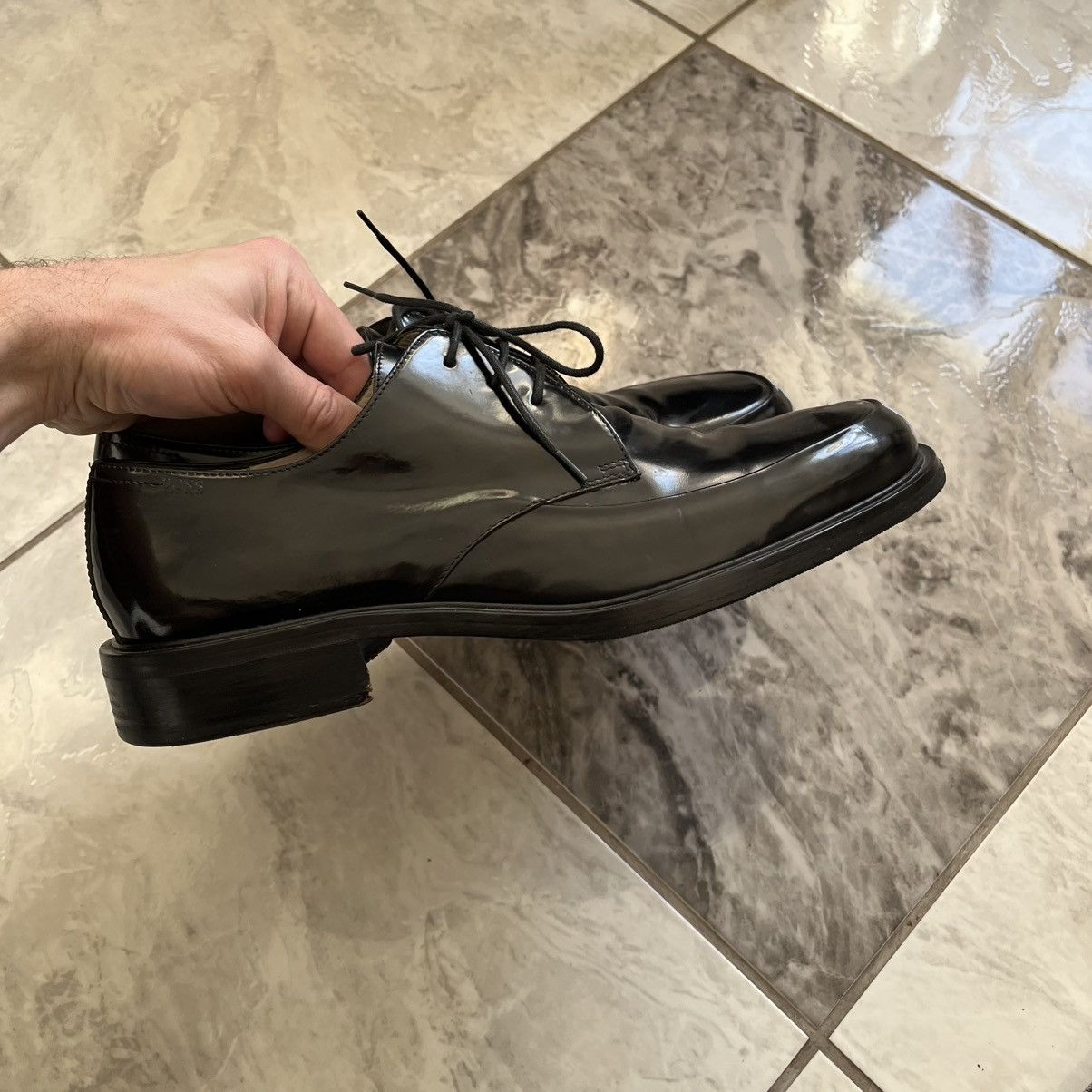 Hugo Boss Vintage Platform Leather Hugo Boss Boots Underground Look Size US 9 / EU 42 - 16 Thumbnail