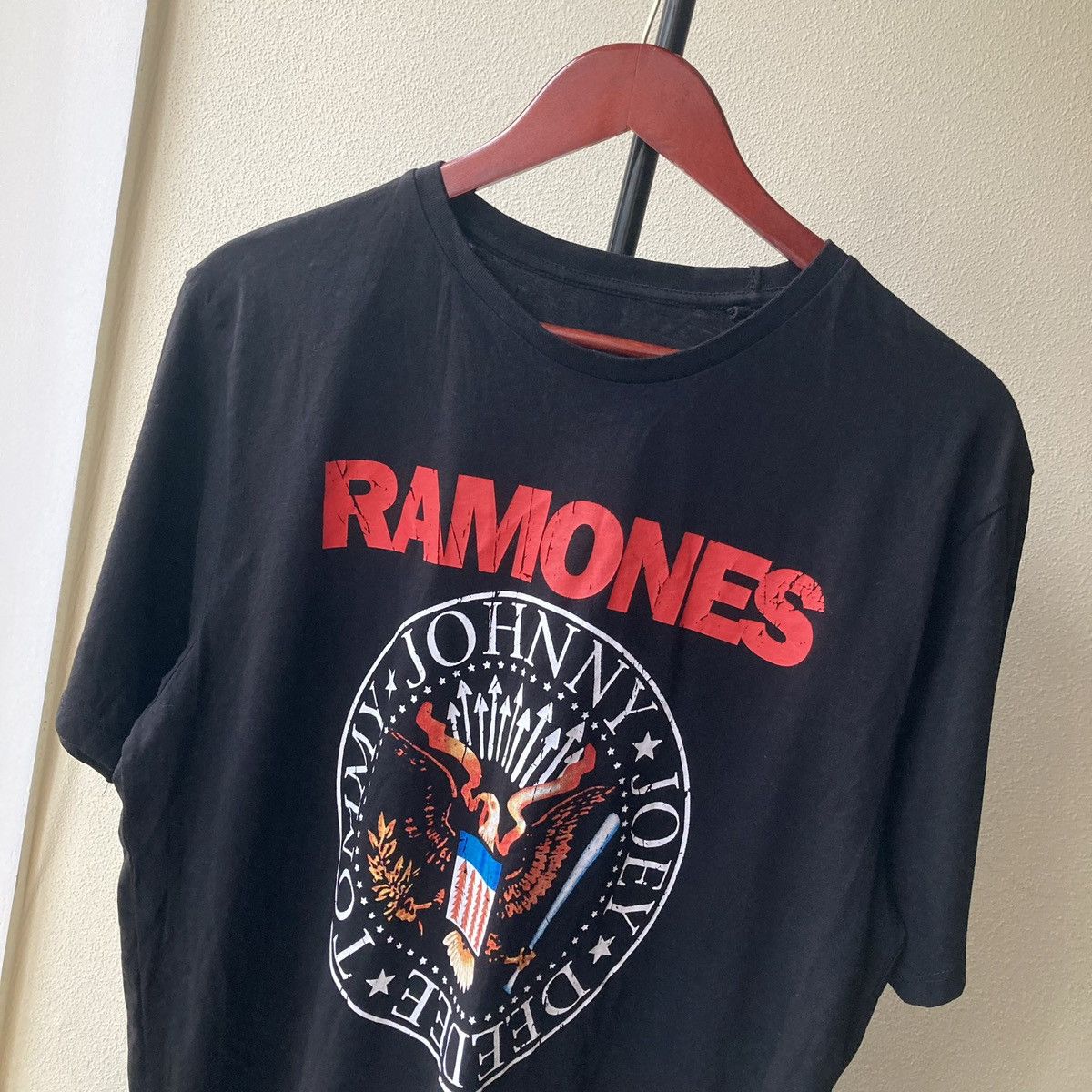 Band Tees Ramones Band Rock T Shirt Big Logo 00s Streetwear Y2k Size US L / EU 52-54 / 3 - 3 Thumbnail