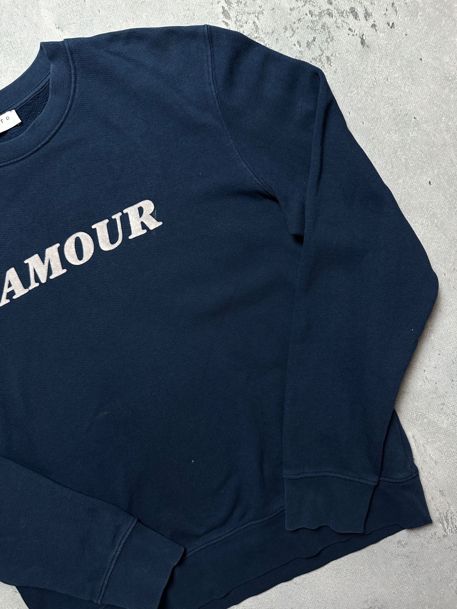 Sandro Sandro Crewneck Paris Flocked Sweatshirt Amour Central Logo Size US M / EU 48-50 / 2 - 6 Thumbnail