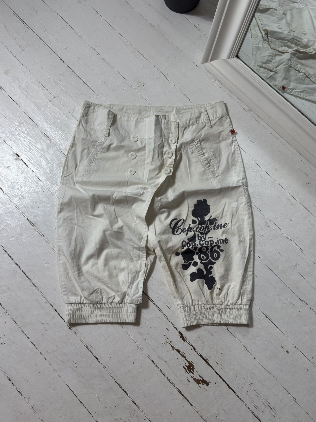Cop Copine VINTAGE COP COPINE 2000s AVANT GARDE BREECHES Size 26" / US 2 / IT 38 - 1 Thumbnail