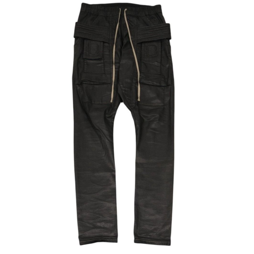 Rick Owens Drkshdw 13fw dark dust creatch cargo pants Travis Scott