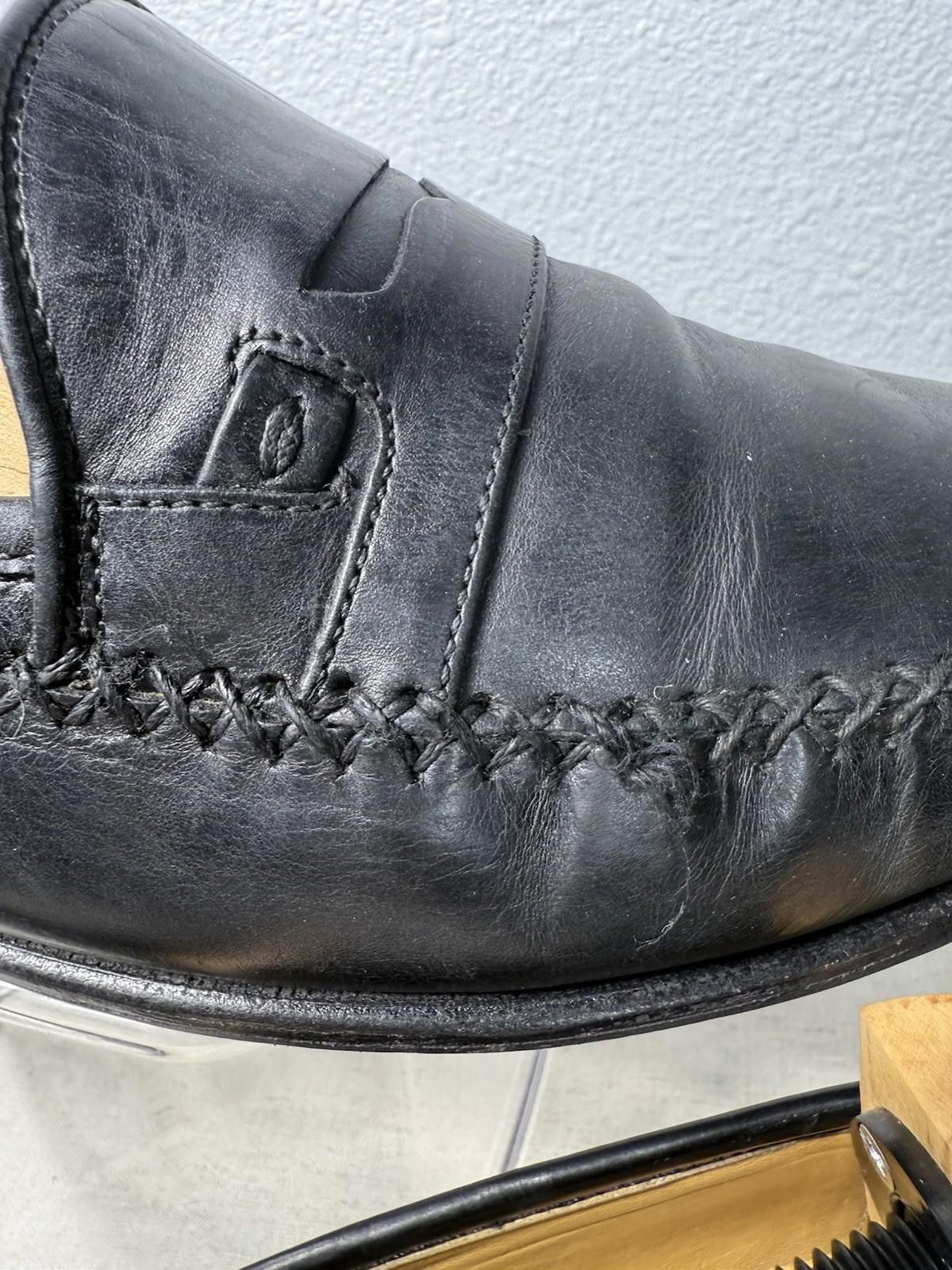 Johnston & Murphy Johnston & Murphy Men's Dress Shoes Black Leather Sz 9.5 M Size US 9.5 / EU 42-43 - 6 Thumbnail