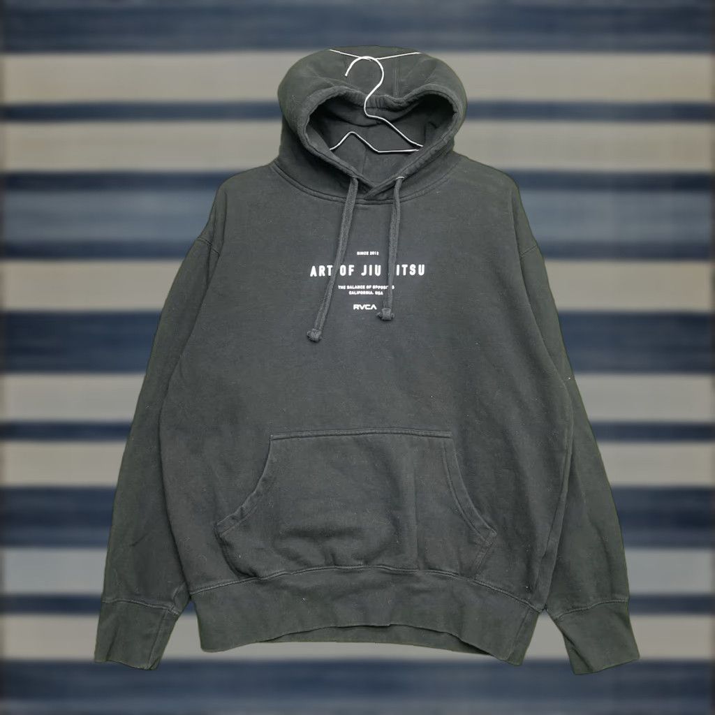 RVCA RVCA x AOJ Art Of Jiu jitsu BJJ Hoodie Mens Medium Rare Special Edition Black Size US M / EU 48-50 / 2 - 1 Thumbnail