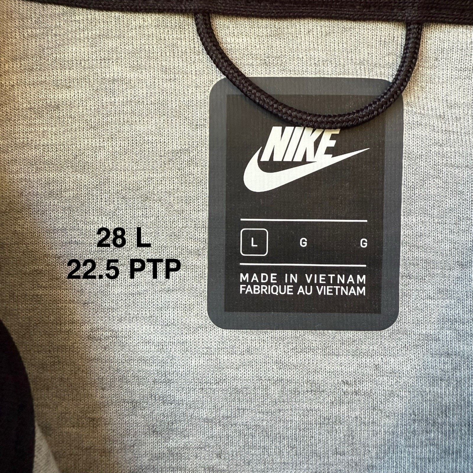 Nike Nike Tech Fleece Jacket L Gray Full Zip Hoodie Sportswear Size US L / EU 52-54 / 3 - 8 Thumbnail