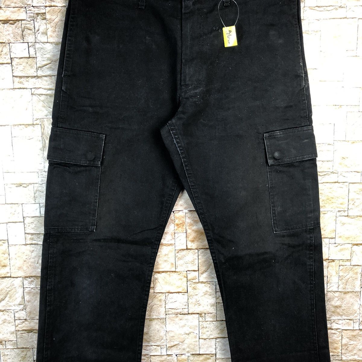 Journal Standard Journal Standard & Co Black Cargo Multipocket Pants #A642 Size US 34 / EU 50 - 6 Thumbnail