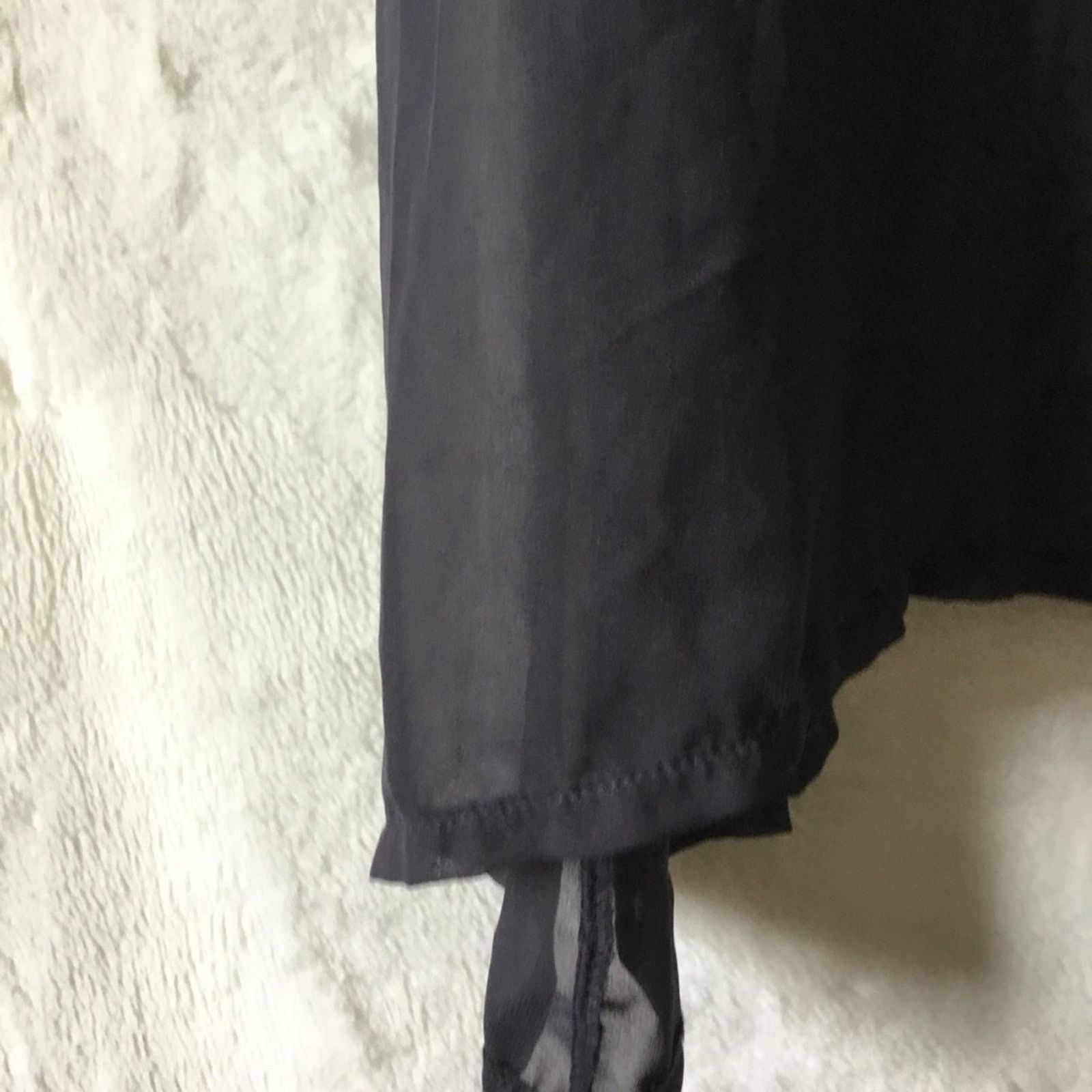 Other Marseille Gray Sheer Asymmetrical Hem Tunic Size S / US 4 / IT 40 - 7 Thumbnail