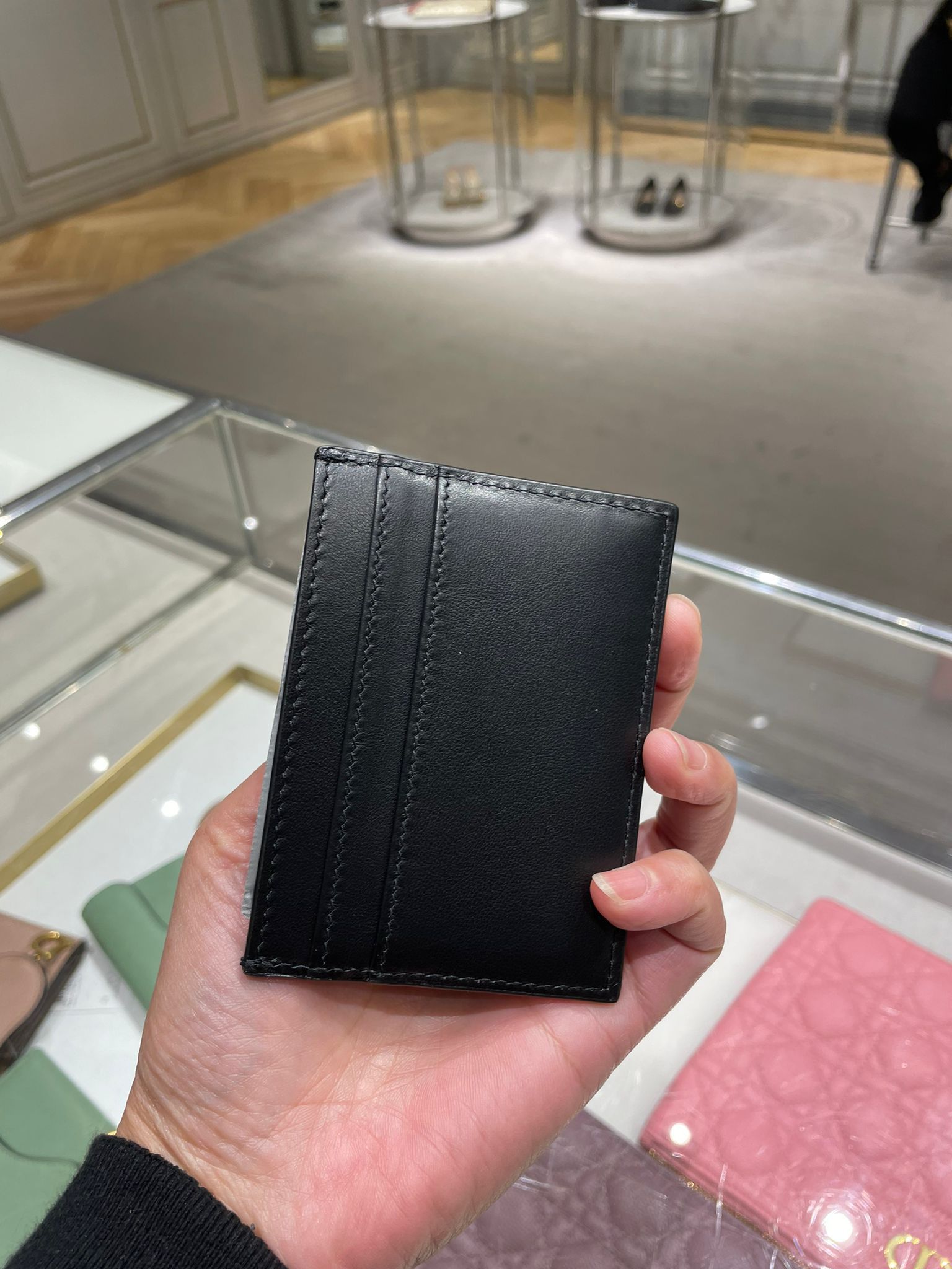 Dior o1w1db10924 Size: OS / Card Holder in Noir Size ONE SIZE - 2 Thumbnail