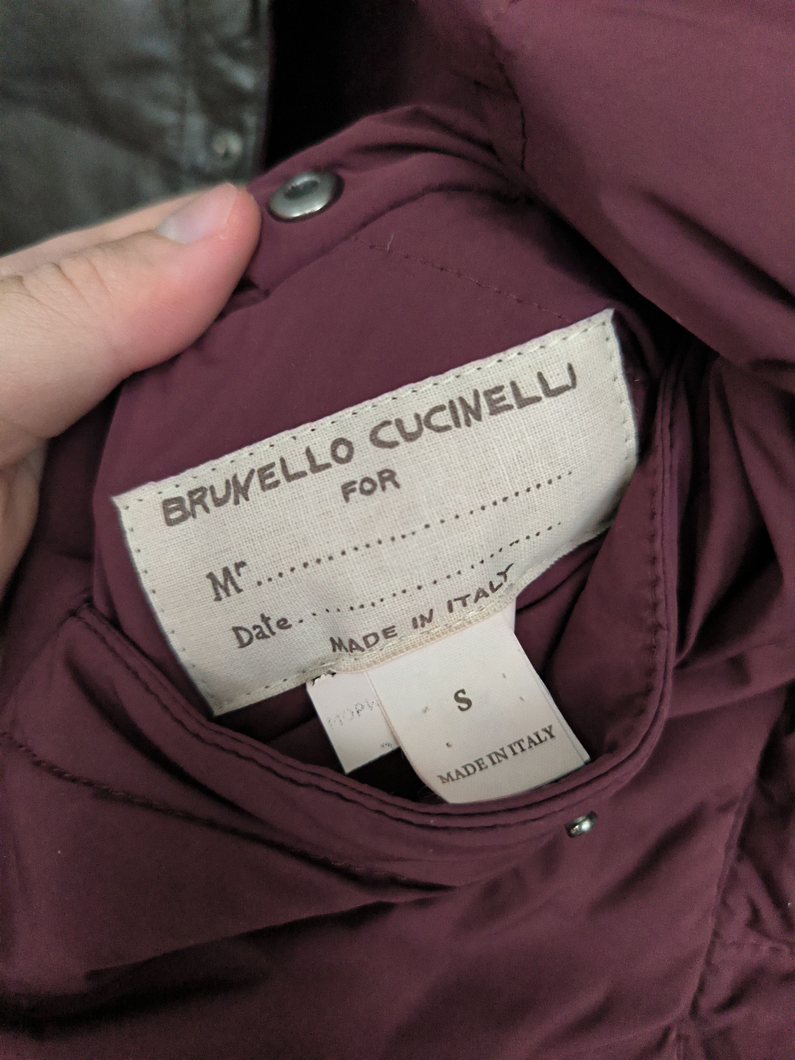 Brunello Cucinelli B. Cucinelli Leather Reversible Puffer Vest, size S Size US S / EU 44-46 / 1 - 10 Thumbnail