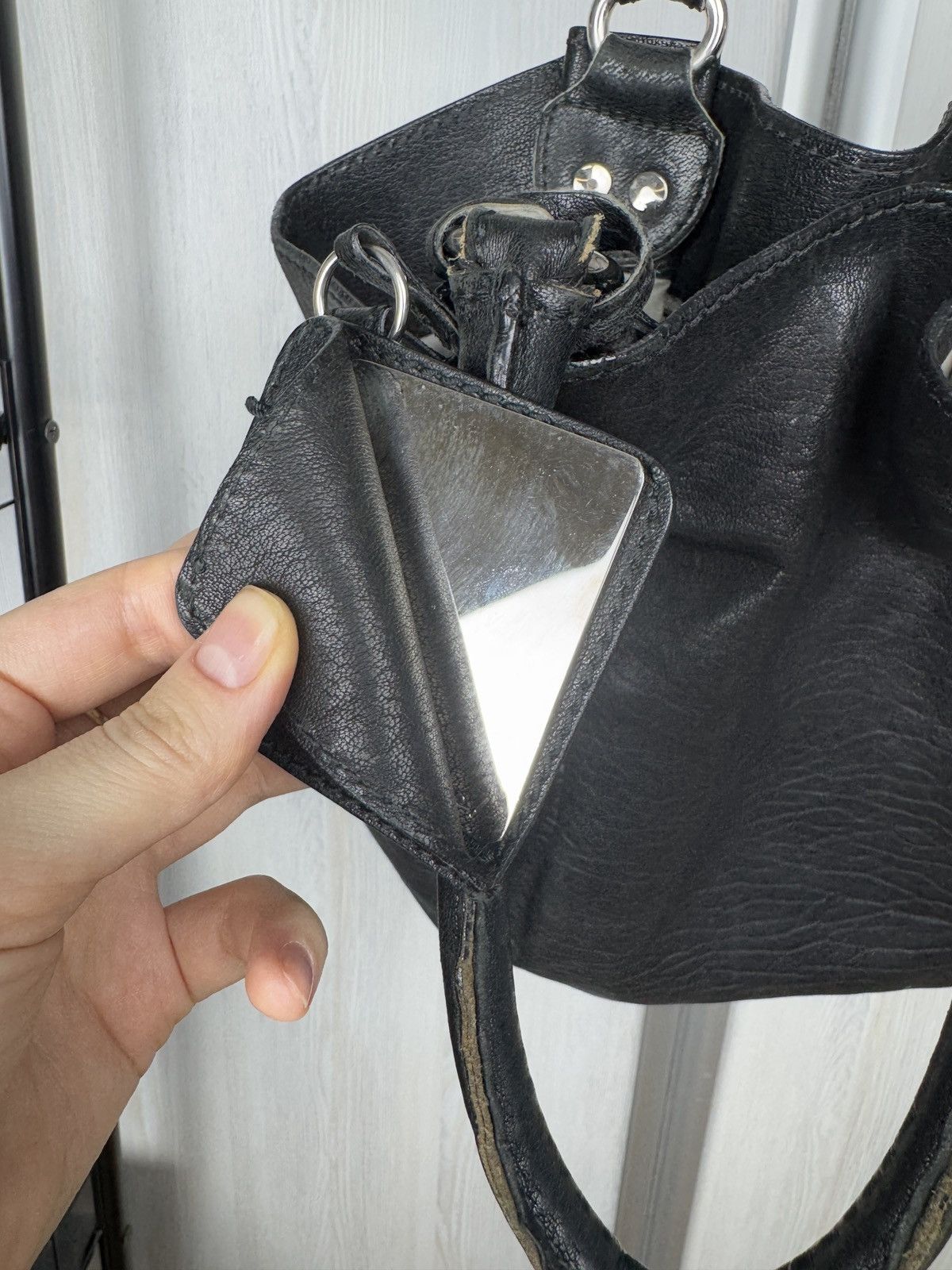 Dolce & Gabbana Dolce & Gabbana Lisa Bag Black leather with Mirror Size ONE SIZE - 7 Thumbnail