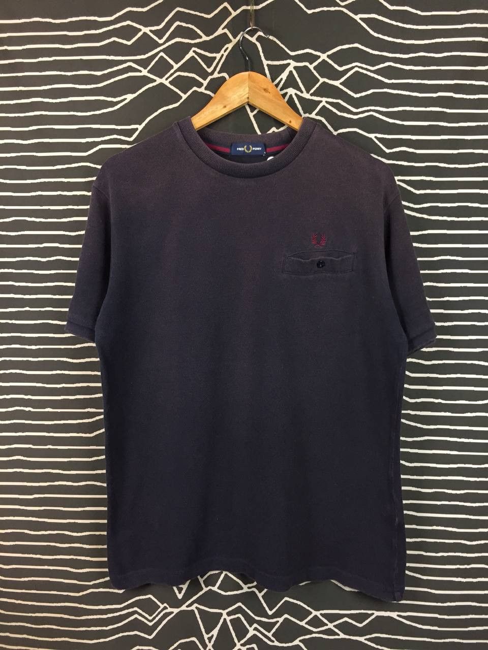 Fred Perry Fred Perry Laurel Wreath Logo Pique Pocket Tee Size US M / EU 48-50 / 2 - 1 Thumbnail
