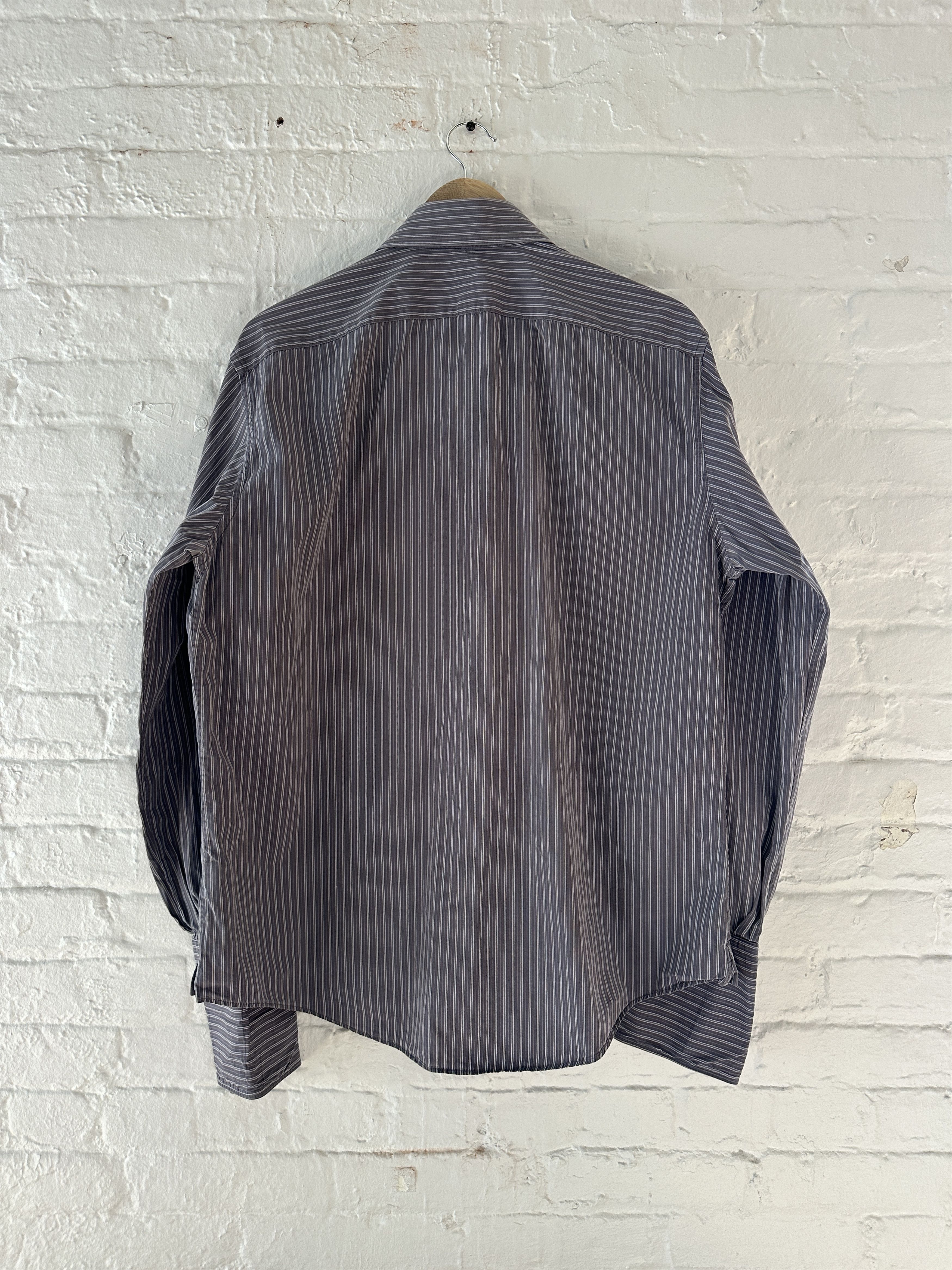 Gucci Gucci by Tom Ford Striped Button Up Shirt Size US XL / EU 56 / 4 - 3 Thumbnail