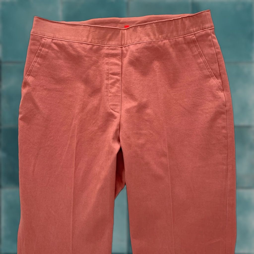 Spanx Spanx Polished Pants Women's Medium Tall Red Stretch Pull On Slim Leg Tapered Size 32" / US 10 / IT 46 - 1 Thumbnail