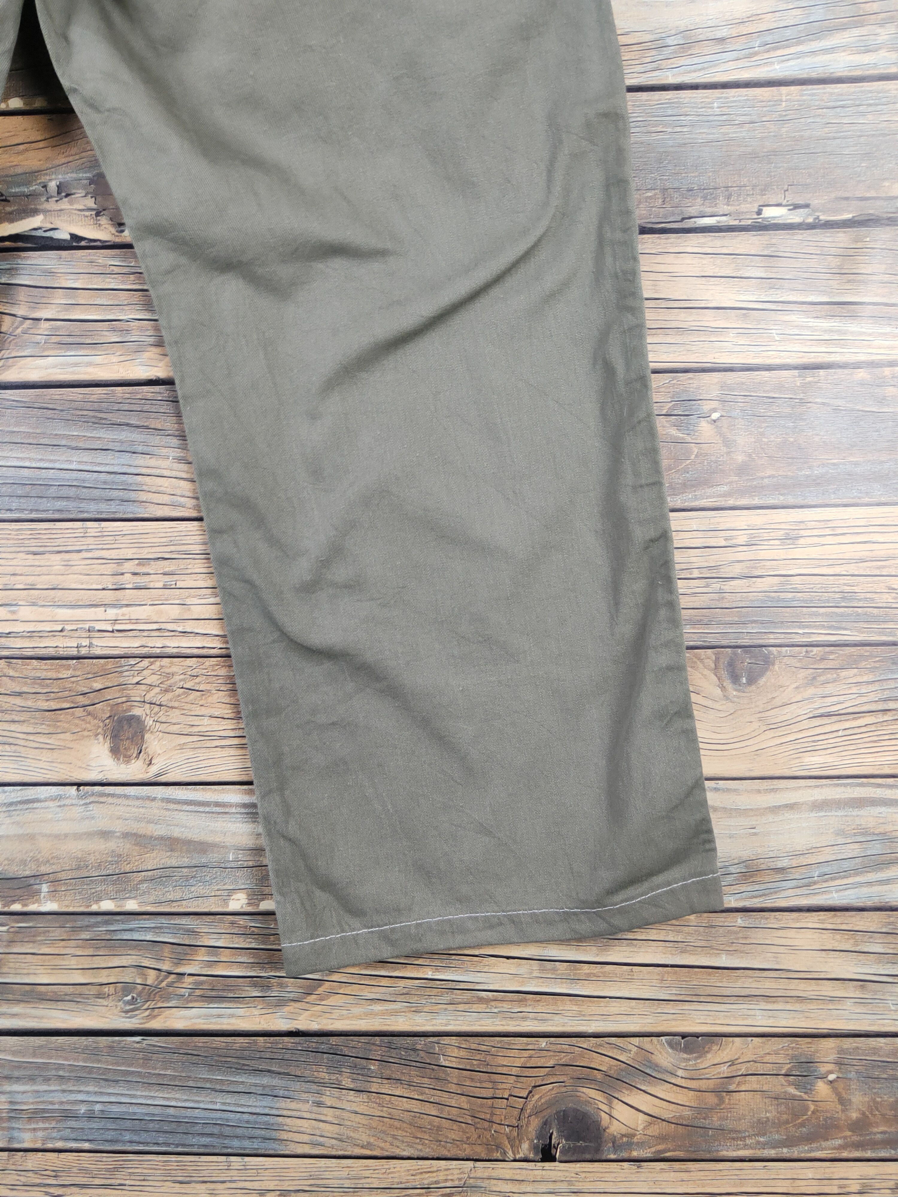 Edwin DL Edwin Green Multipocket Tactical Cargo Pants #817 Size US 35 - 12 Thumbnail