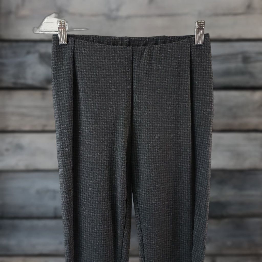 J. Jill J Jill Womens Ponte Knit Leggings XS Black Houndstooth Mid Rise Leggings Womens XS Black Houndstooth Ponte Knit Size 26" / US 2 / IT 38 - 1 Thumbnail
