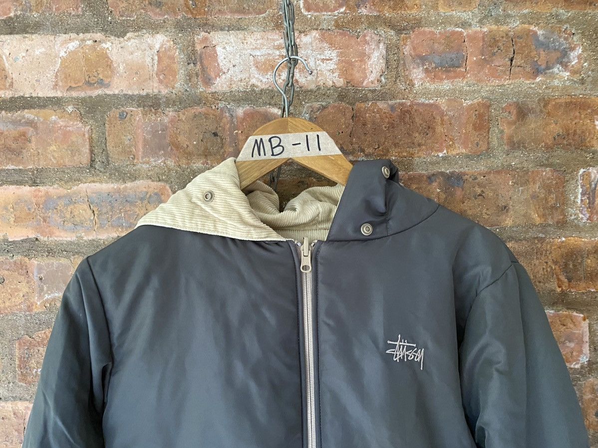 Stussy 2000s STUSSY reversible Padded Embroidered MA-1 Bomber crop Size US XS / EU 42 / 0 - 4 Thumbnail