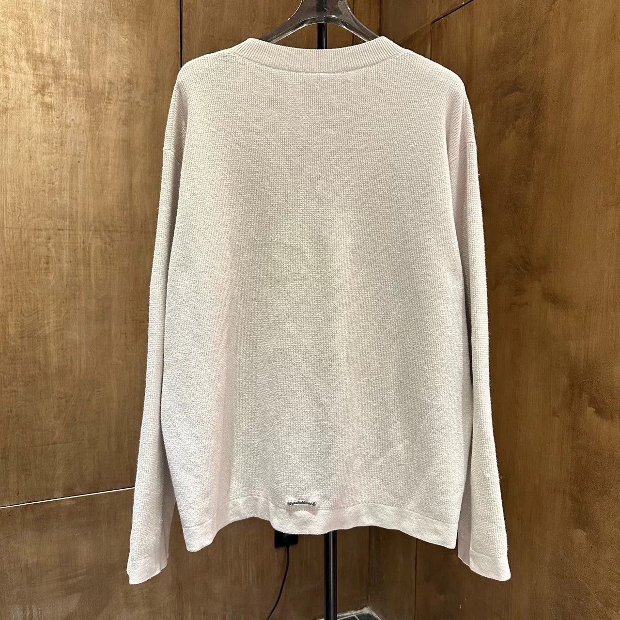 Chrome Hearts Chrome Hearts Cream Sword Silver Scroll XL Sweater Size US XL / EU 56 / 4 - 6 Thumbnail