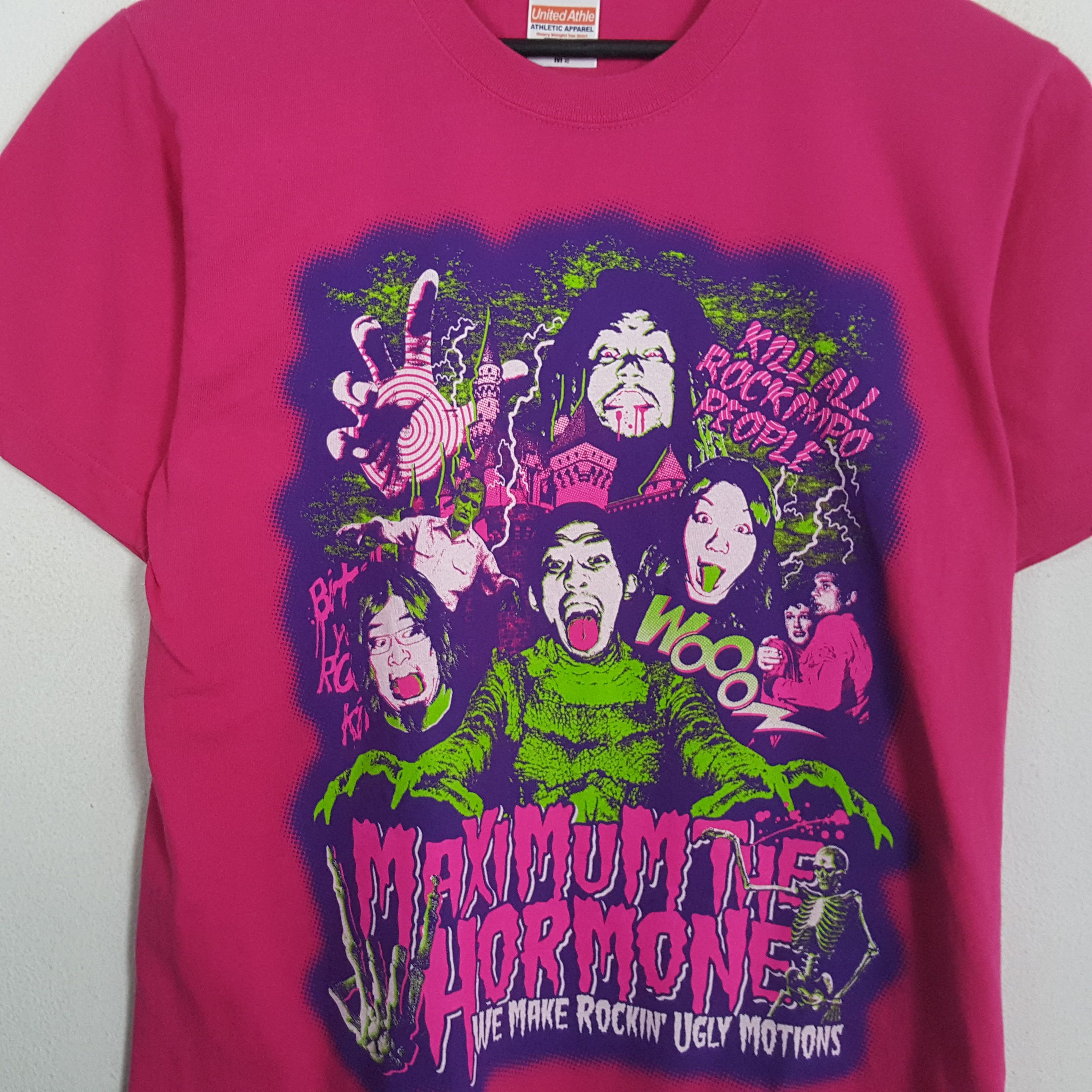 Band Tees × Vintage MAXIMUM THE HORMONE Japanese Rock Band Tshirt Size US M / EU 48-50 / 2 - 2 Thumbnail