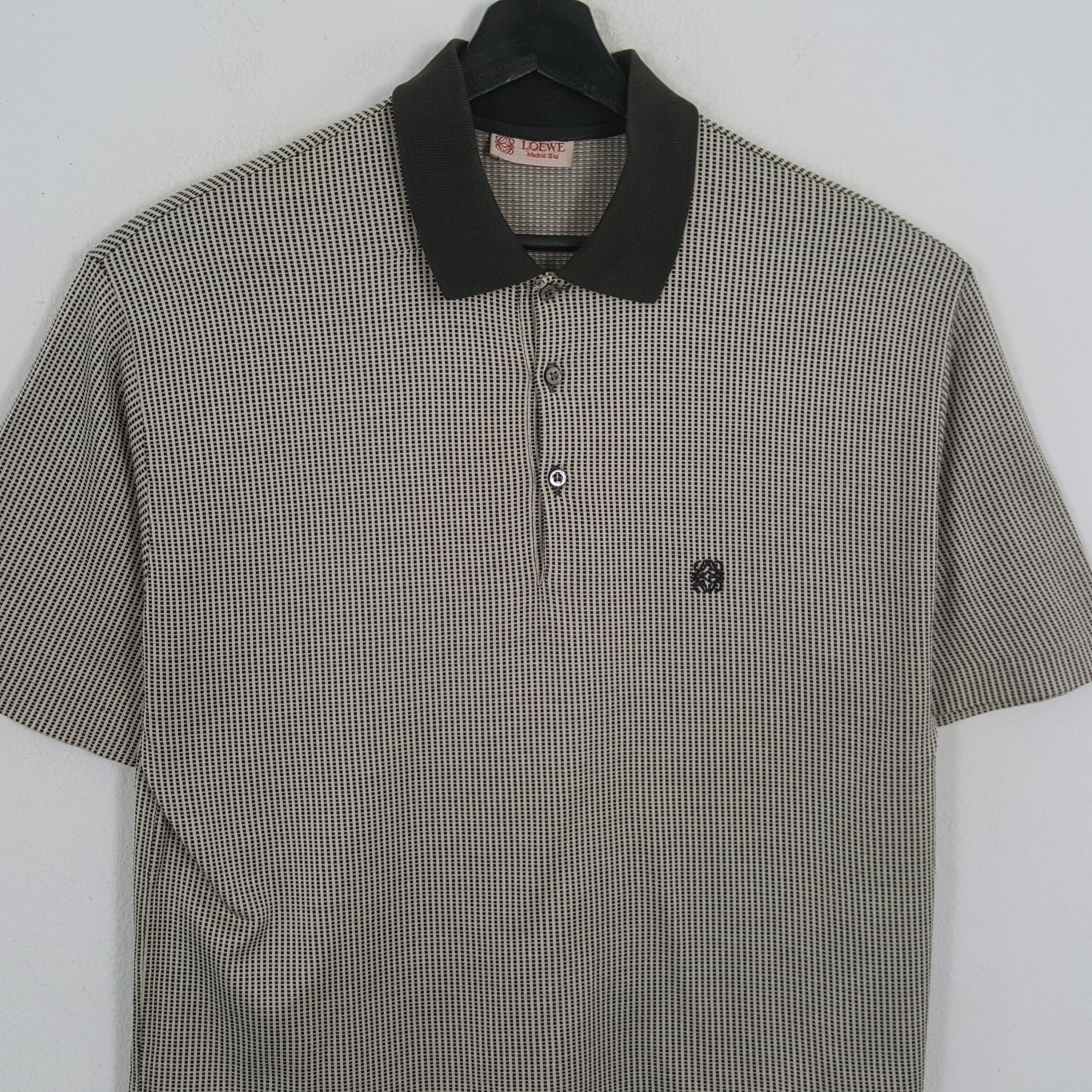 Loewe × Vintage LOEWE Casual Style Luxury Brand Polos Size US M / EU 48-50 / 2 - 2 Thumbnail