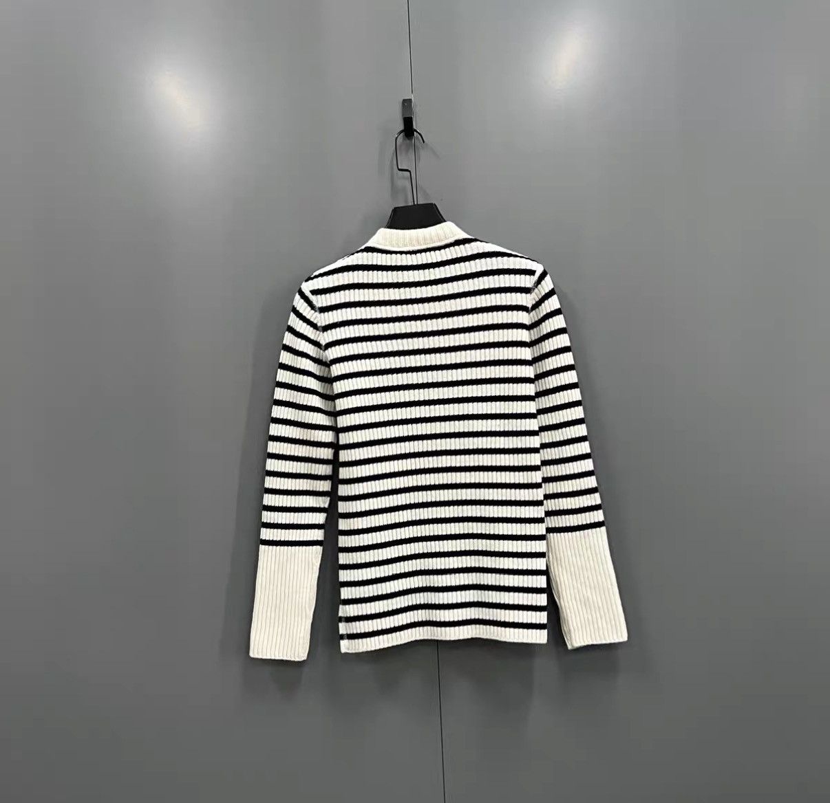 Dior Dior Striped Crew Neck Knit Sweater J41 Size S / US 4 / IT 40 - 2 Thumbnail
