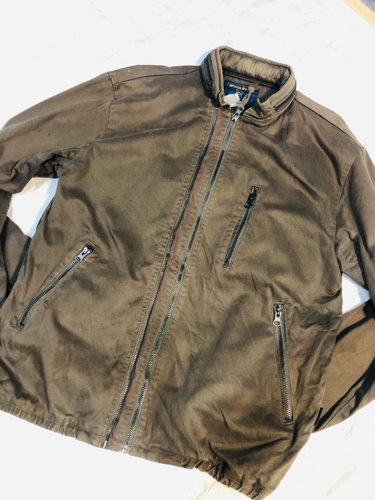 Japanese Brand Vintage Bomber Jacket Woolrich (4) Size US M / EU 48-50 / 2 - 3 Thumbnail