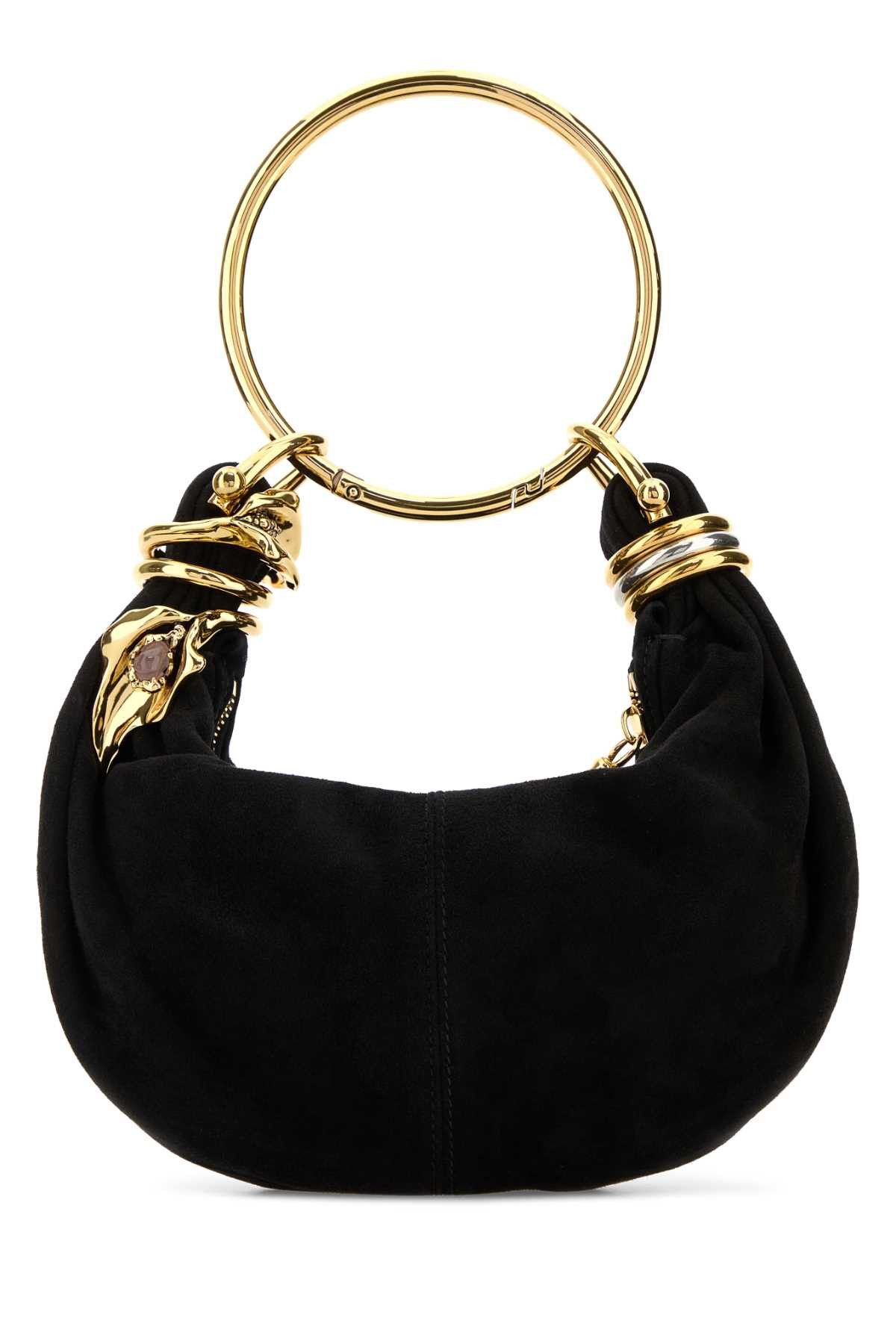 Chloe Black Suede Mini Bracelet Handbag Size ONE SIZE - 1 Thumbnail