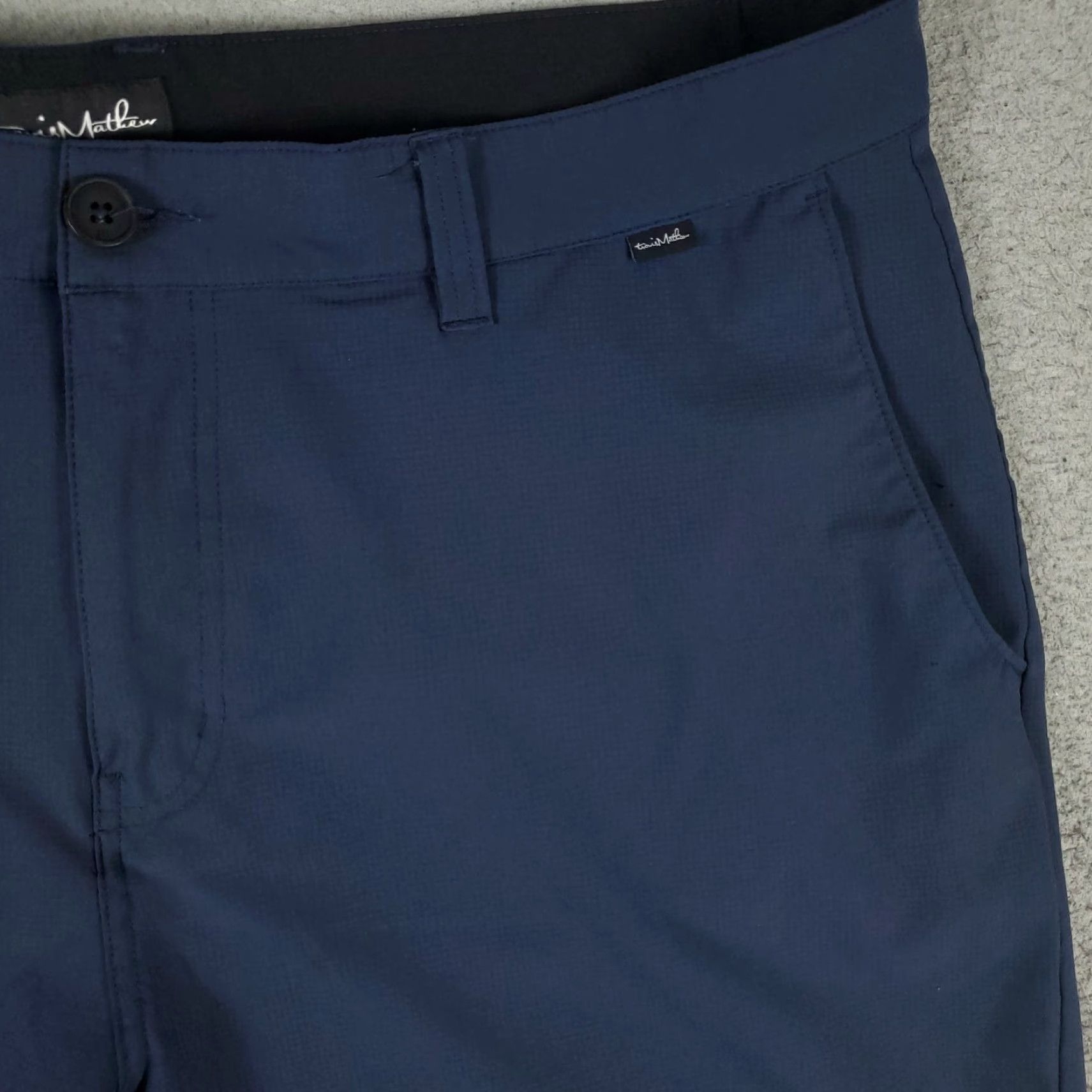 TravisMathew Travis Mathew Shorts Mens 40 Blue Golf Casual Flat Front Chino Vintage No Size US 40 / EU 56 - 3 Thumbnail