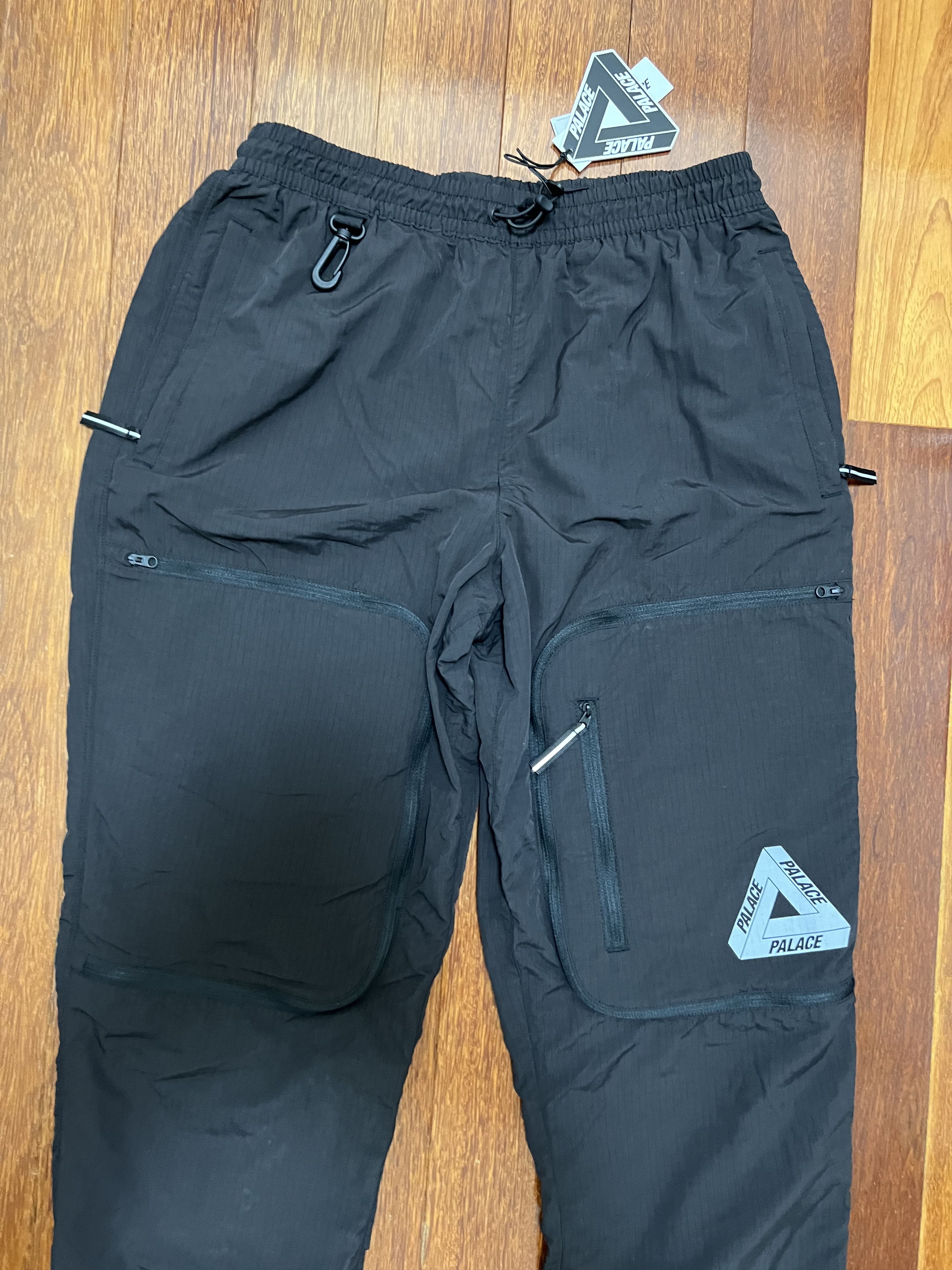 Palace 💚 2021 Palace Travel Cargos Black Large NEW Size US 34 / EU 50 - 6 Thumbnail
