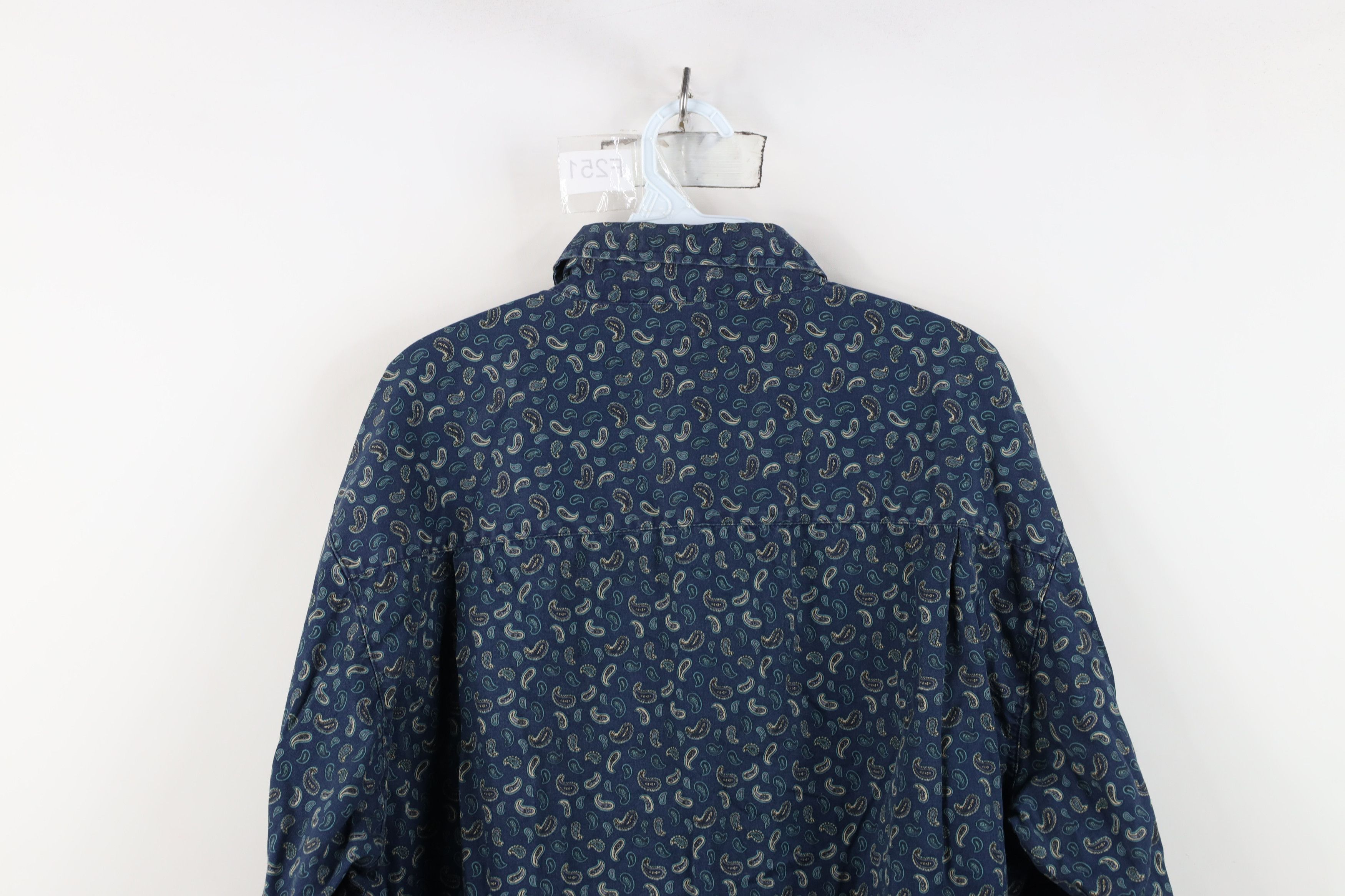Vintage Vintage 90s Streetwear Collared Button Down Shirt Cotton Size US L / EU 52-54 / 3 - 12 Thumbnail