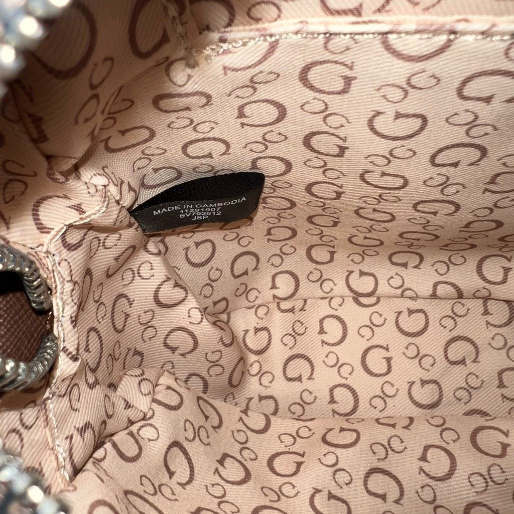 Guess Guess Coated Canvas Signature Camera Bag Crossbody Size ONE SIZE - 7 Thumbnail