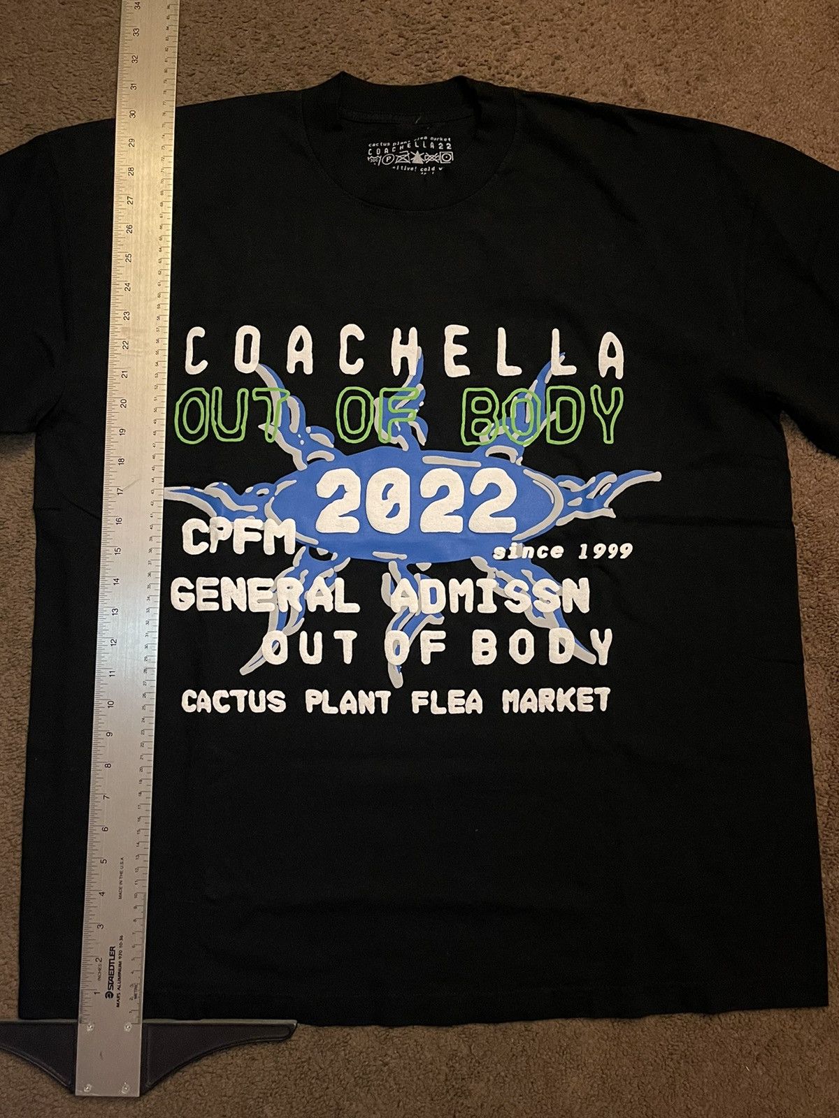 Cactus Plant Flea Market × Coachella Coachella CPFM Cactus Plant Sz XL Size US XL / EU 56 / 4 - 1 Thumbnail