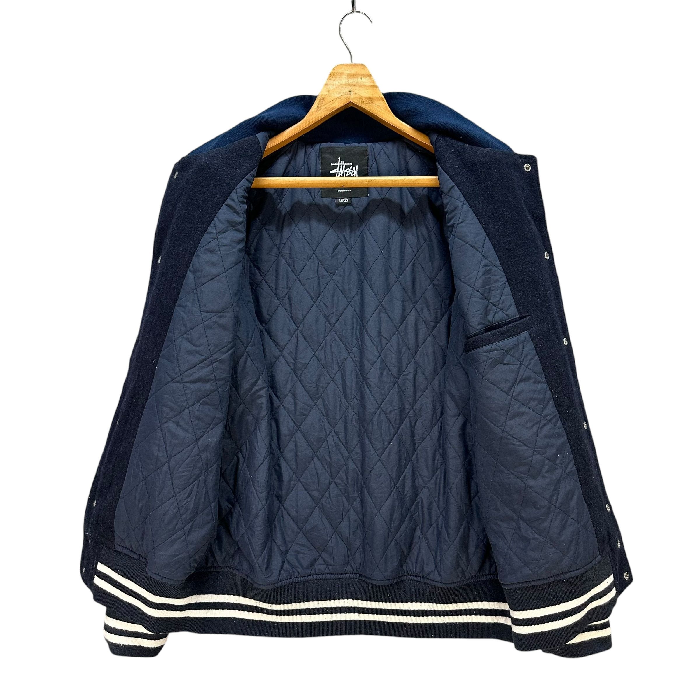 Stussy STUSSY World Wide Big Logo Varsity Jacket #A50-1173 Size US L / EU 52-54 / 3 - 11 Thumbnail