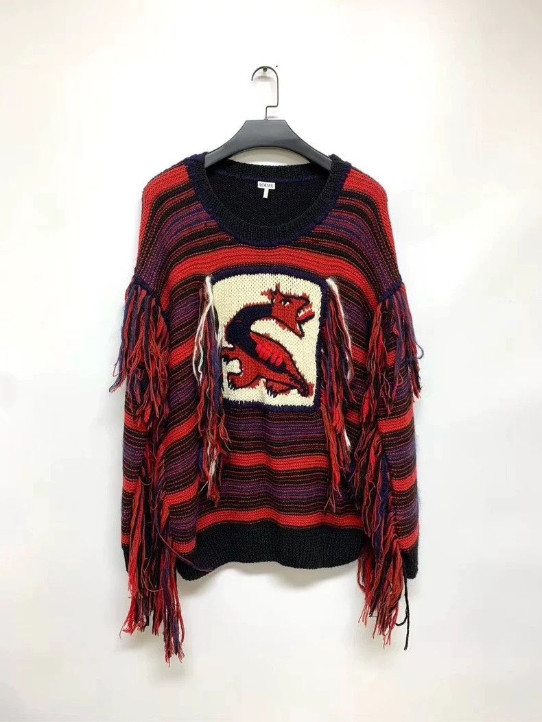 Loewe Loewe Designer tassel sweater Size S / US 4 / IT 40 - 1 Thumbnail