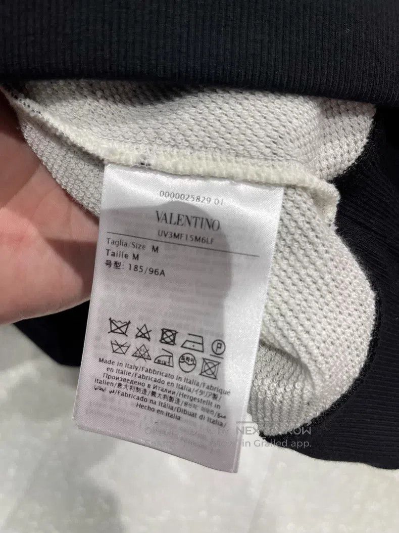 Valentino Valentino Stitched men's sweatshirt Size US M / EU 48-50 / 2 - 5 Thumbnail