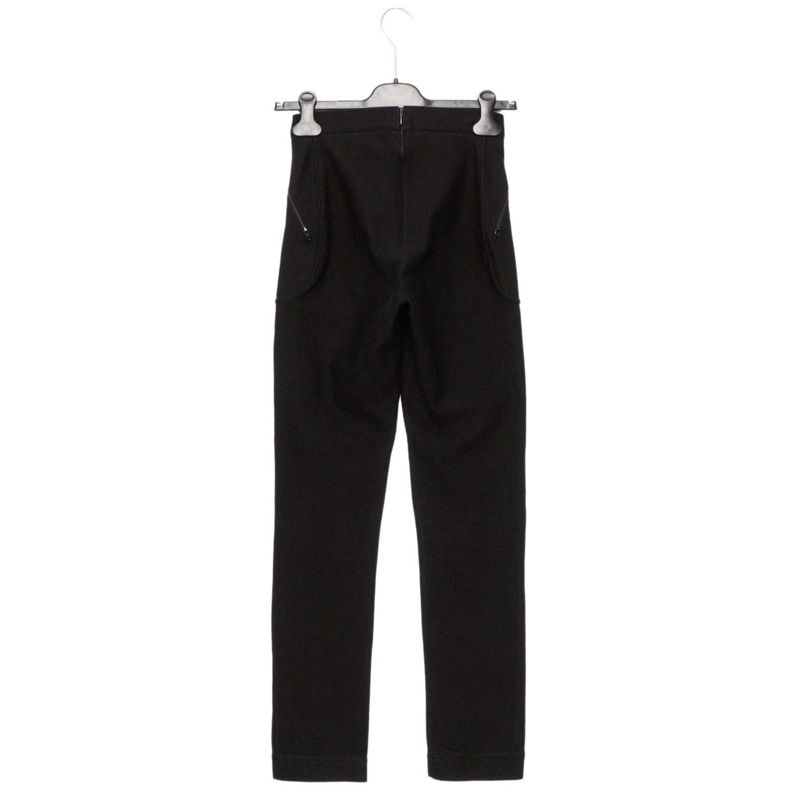 Givenchy Givenchy Paris Black Cargo Leggings Pants Size 26" / US 2 / IT 38 - 4 Thumbnail