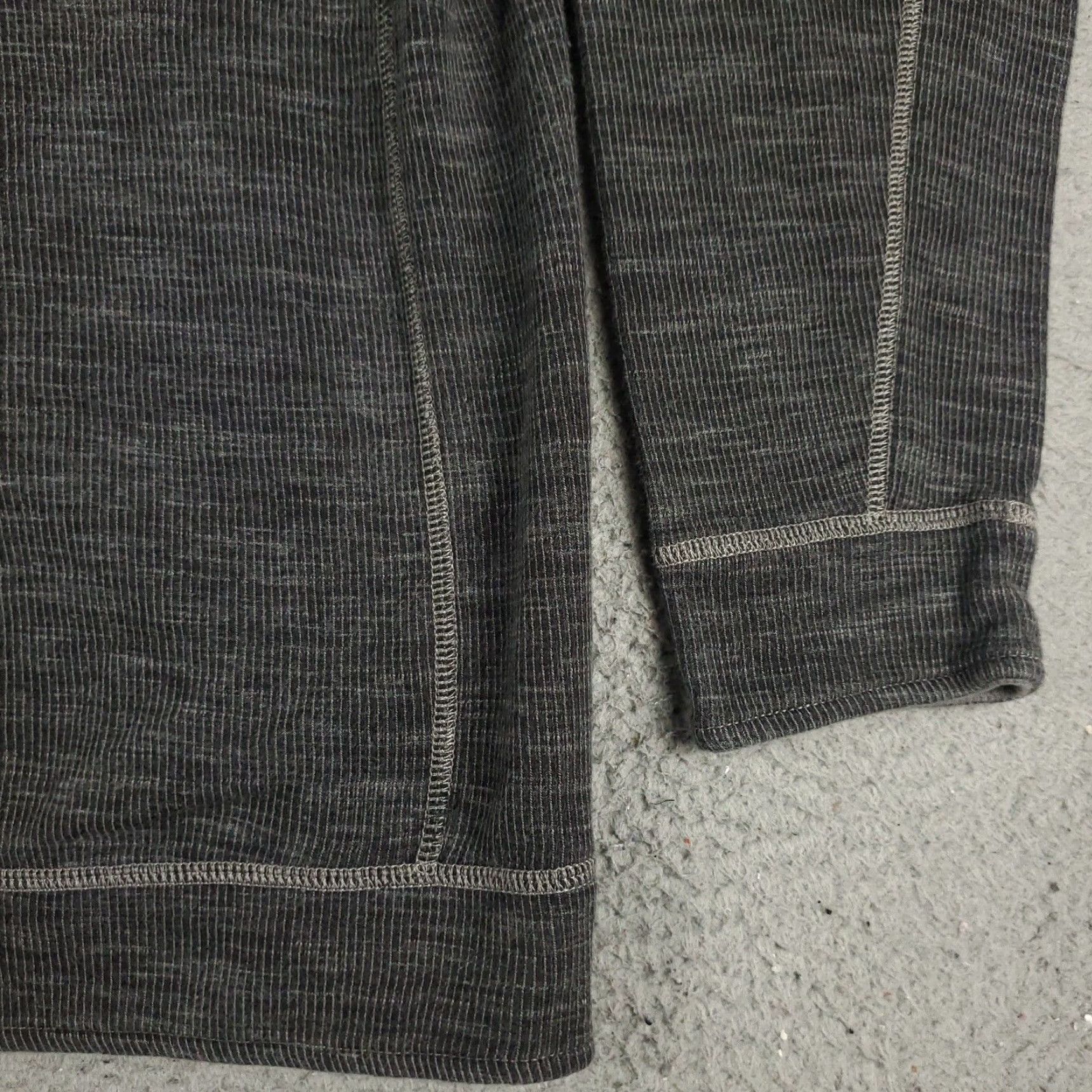Tommy Bahama Tommy Bahama Mens Gray Quarter Zip Pullover Sweater XL Cotton Blend Size US XL / EU 56 / 4 - 4 Thumbnail