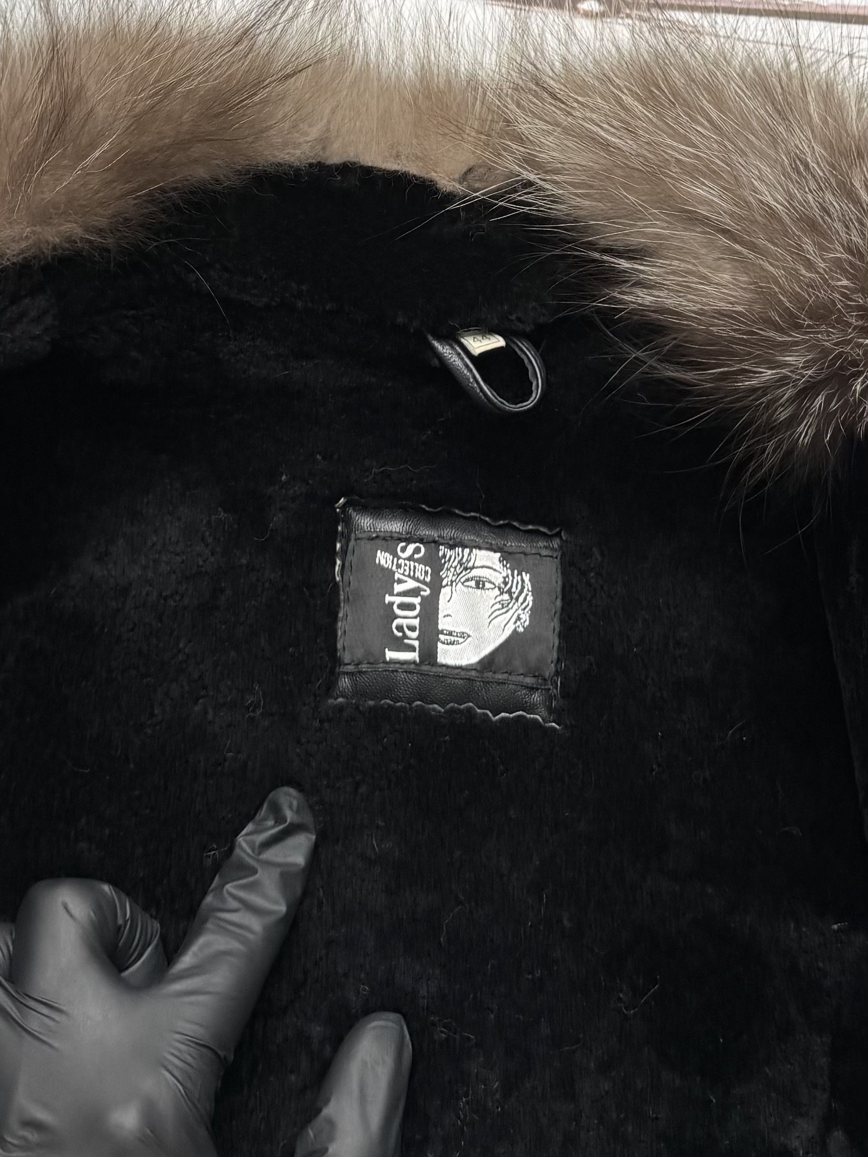 Japanese Brand Vintage Real Sheepskin Jacket With Real Fur (D10)(D15)(V1) Size S / US 4 / IT 40 - 5 Thumbnail