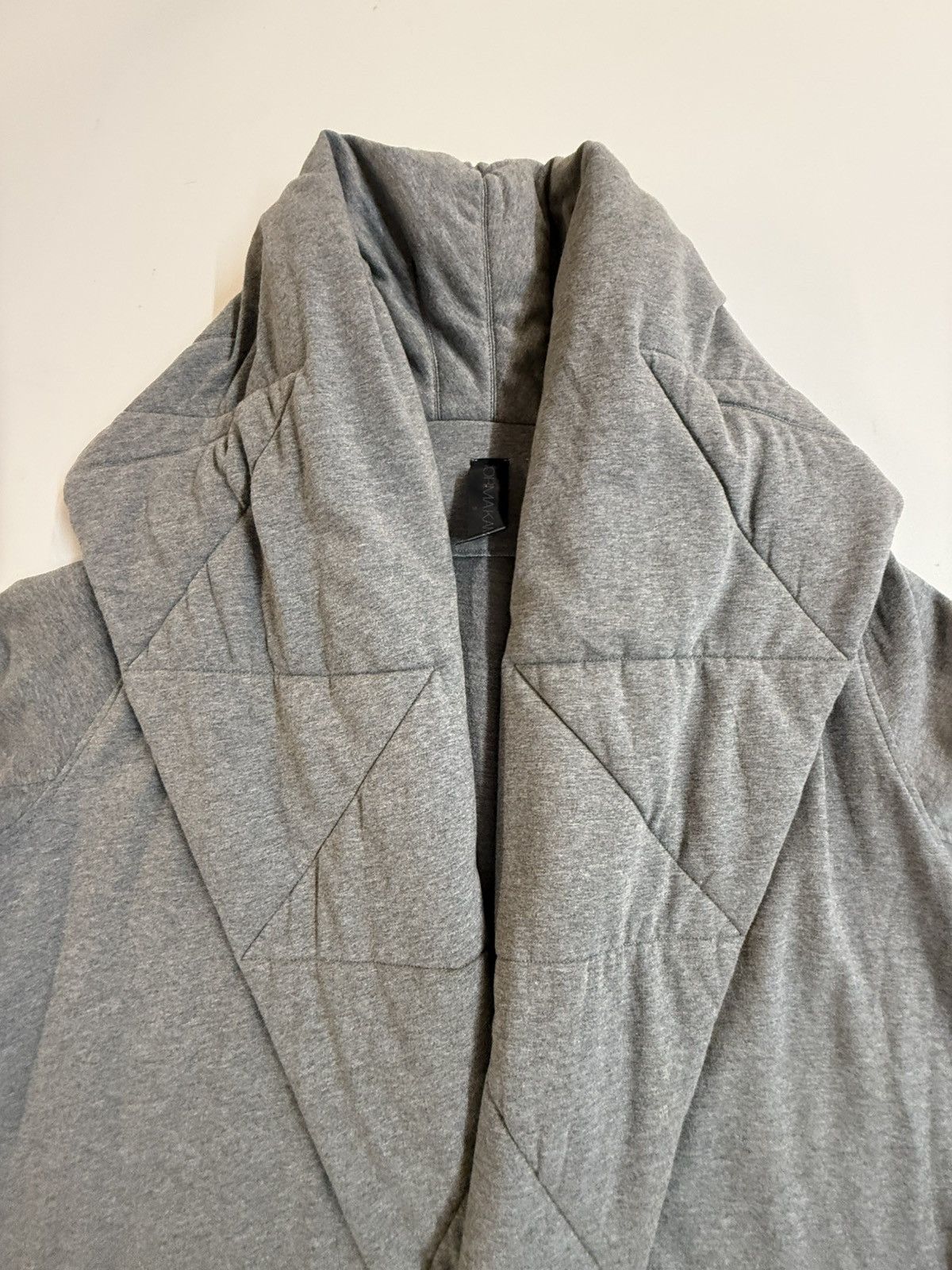 Norma Kamali NORMA KAMALI Quilted Hooded Wrap Coat — Size S Size S / US 4 / IT 40 - 12 Thumbnail
