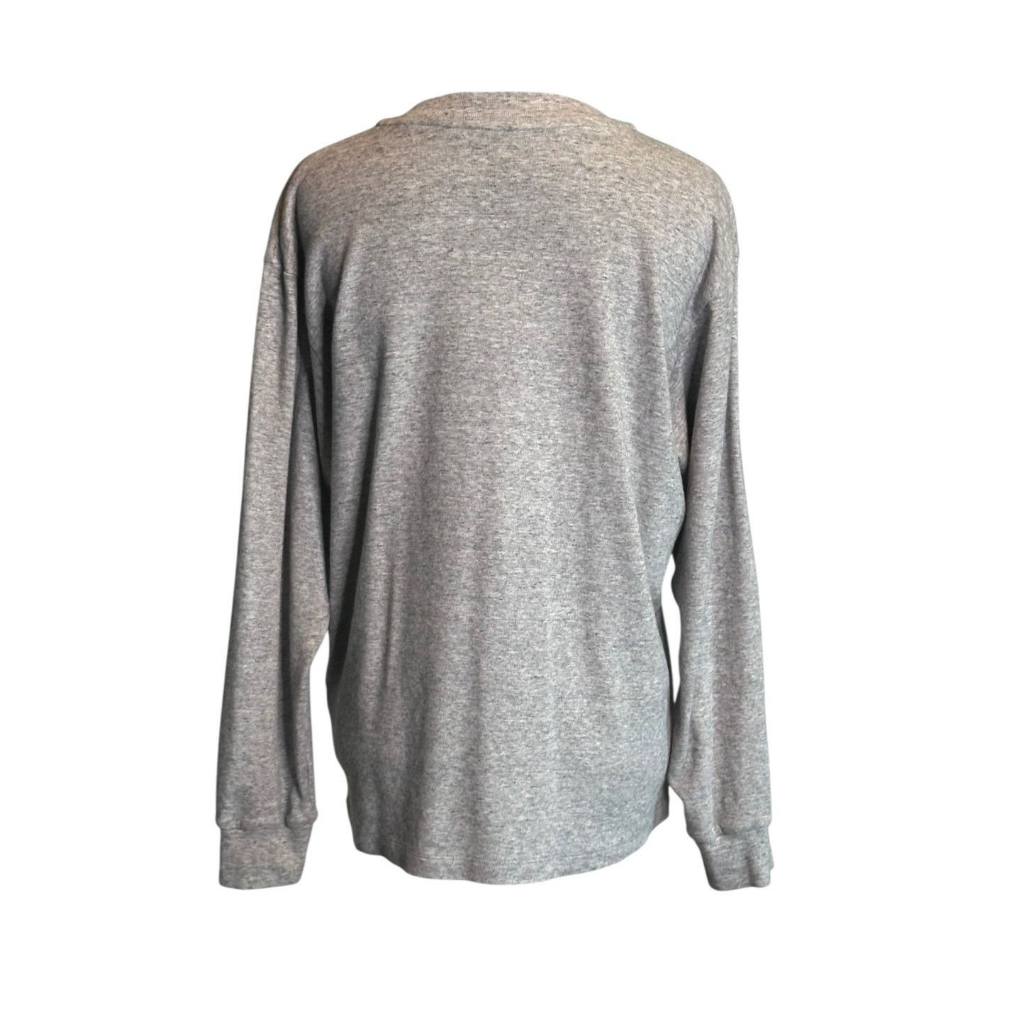 Uniqlo Uniqlo gray long sleeves tee size Medium Size M / US 6-8 / IT 42-44 - 2 Thumbnail