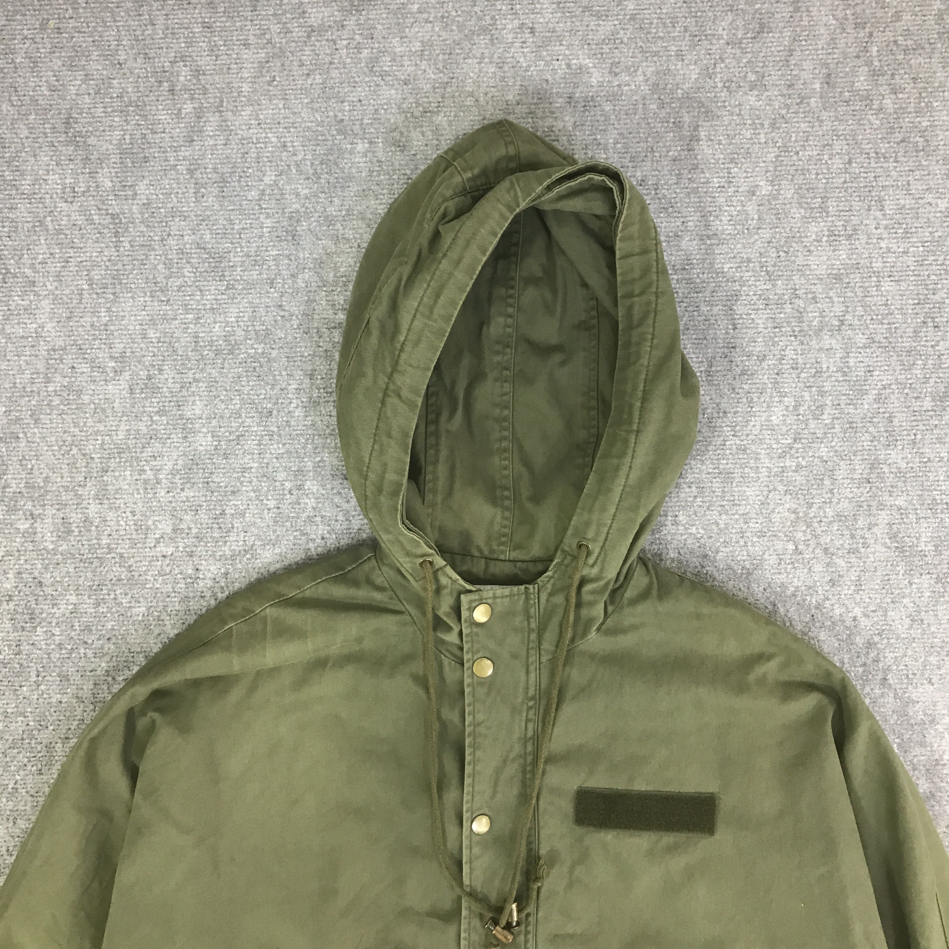 Japanese Brand EHYPHENWORLD GALLERY CROPPED JACKET HOODIE K134B2 Size US L / EU 52-54 / 3 - 2 Thumbnail