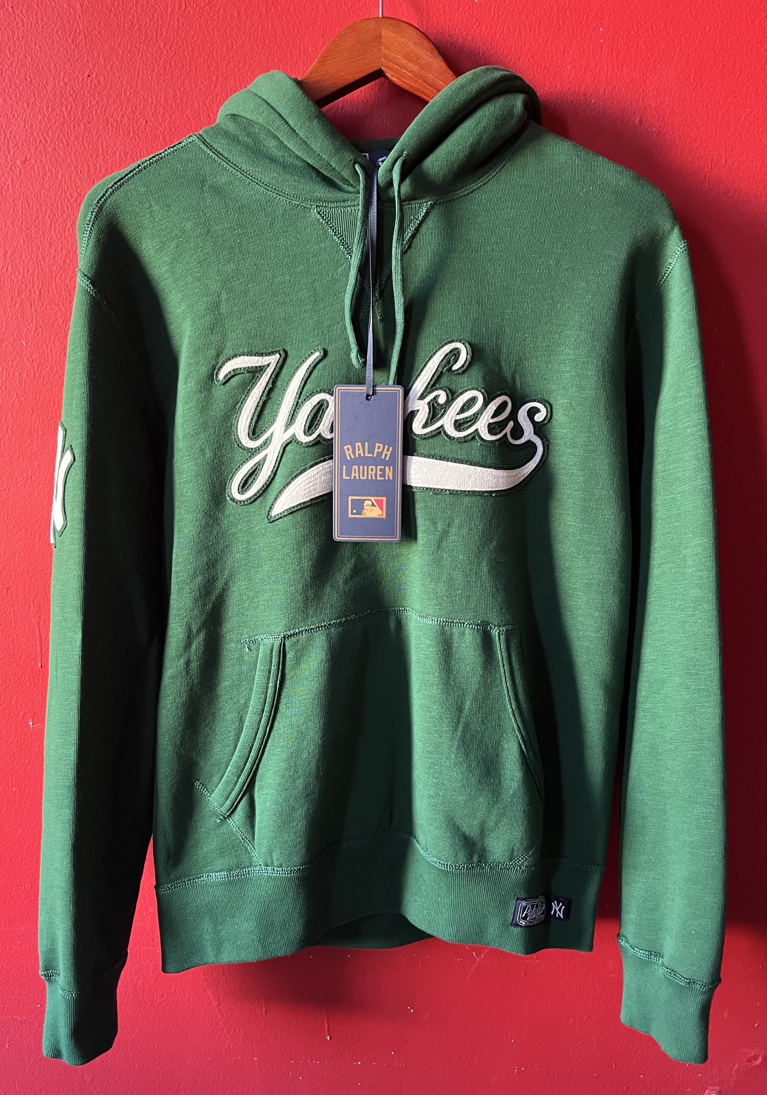 MLB × Polo Ralph Lauren Ralph Lauren MLB Limited Edition NY YANKEES Hoodie Green Size US S / EU 44-46 / 1 - 1 Thumbnail