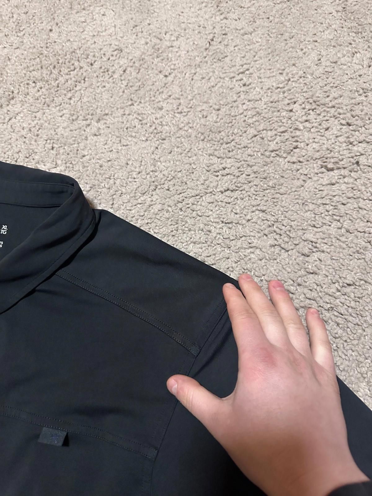 Arc'teryx Arc'teryx Captive Polo Shirt Mens XLarge Faded Black Hiking Size US XL / EU 56 / 4 - 6 Thumbnail