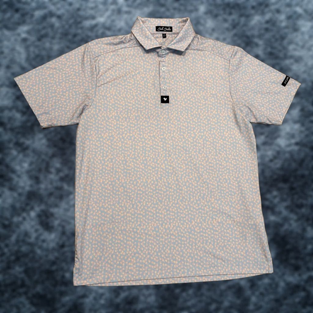 Vintage Bad Birdie Polo Shirt Mens Small Short Sleeve Stretch Golf Blue Infinity Size US S / EU 44-46 / 1 - 1 Thumbnail