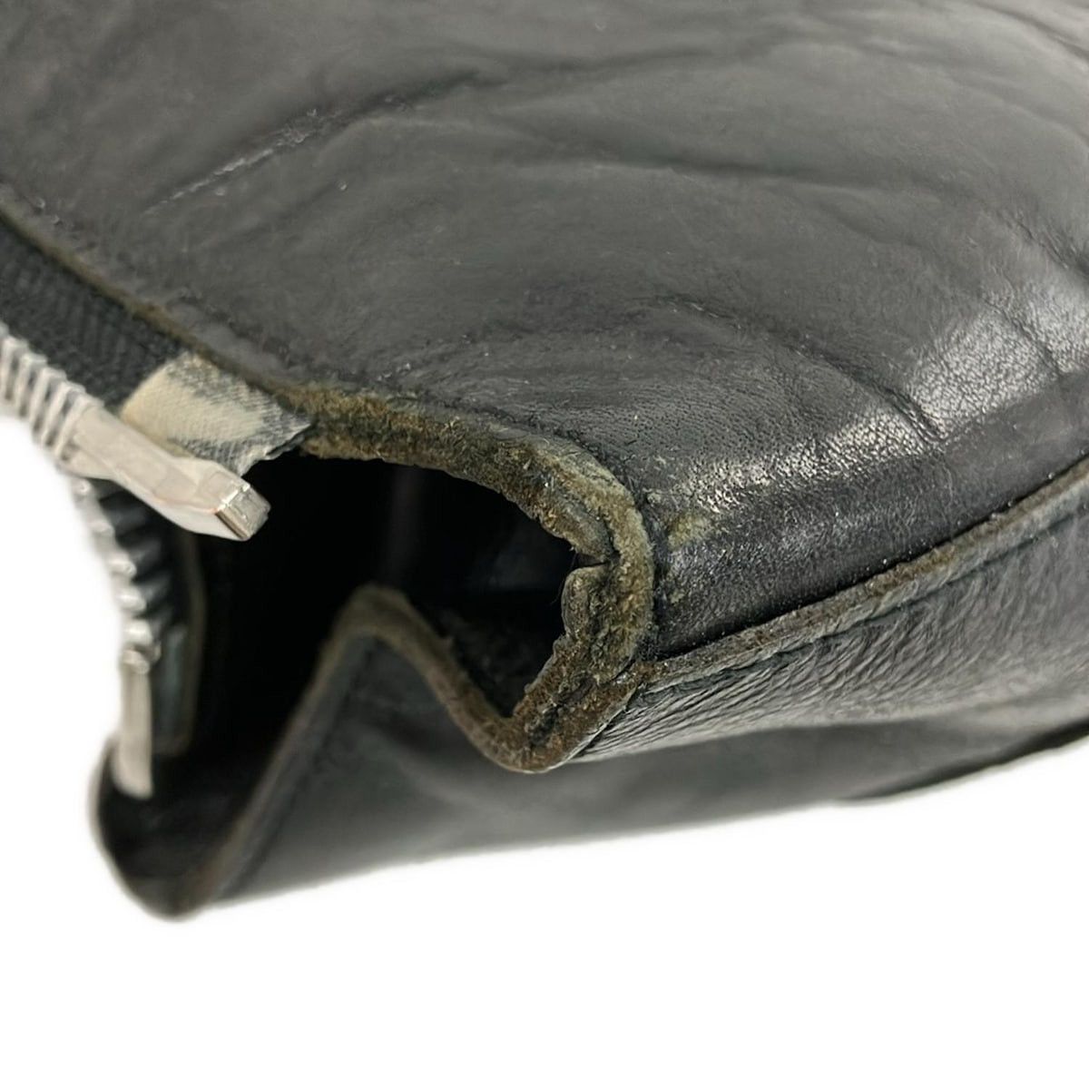 Yohji Yamamoto Yohji Yamamoto POUR HOMME Leather Tote Bag Size ONE SIZE - 9 Thumbnail