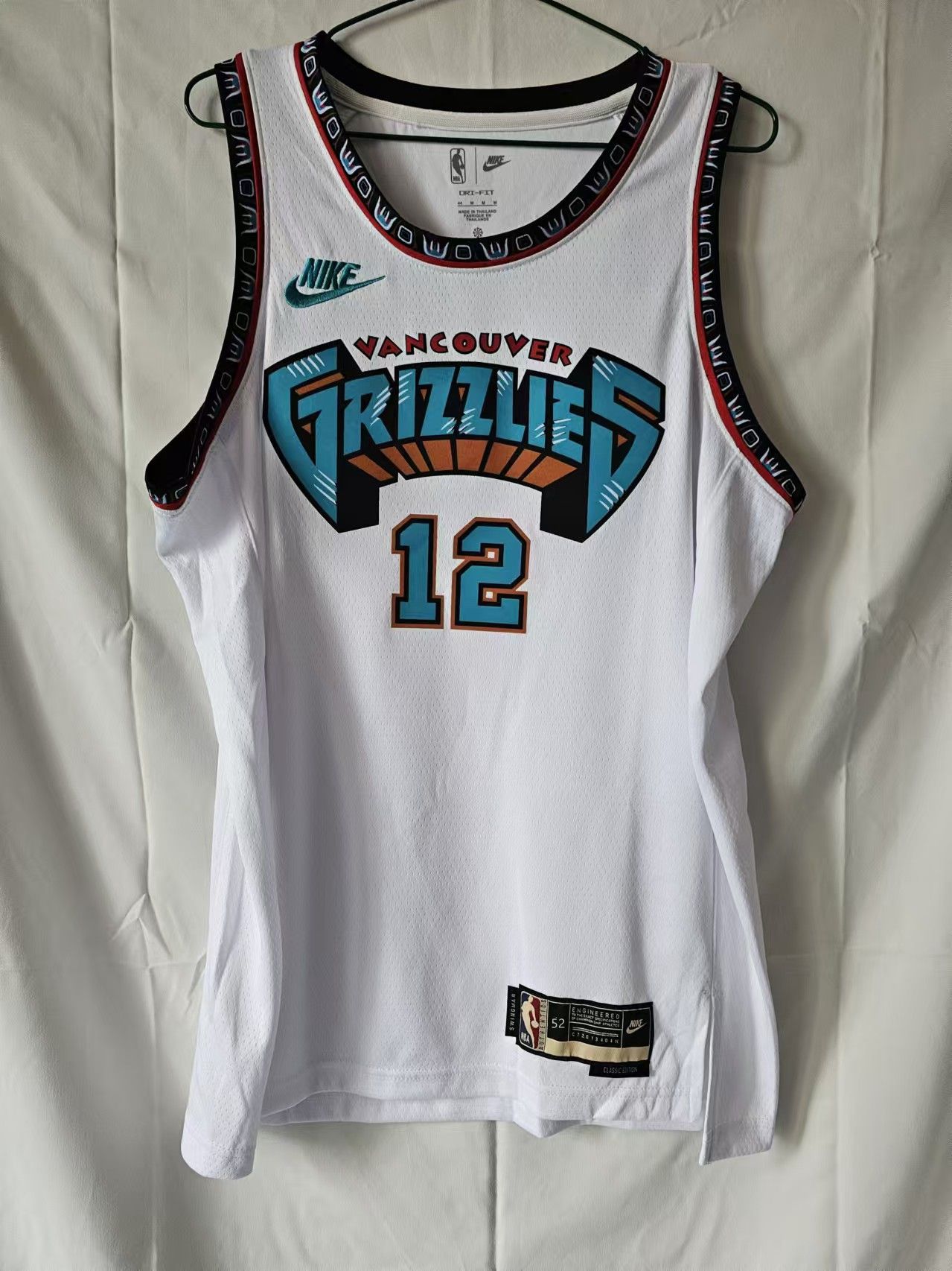NBA Memphis Grizzlies #12 Ja Morant Jersey Size US XXL / EU 58 / 5 - 1 Thumbnail