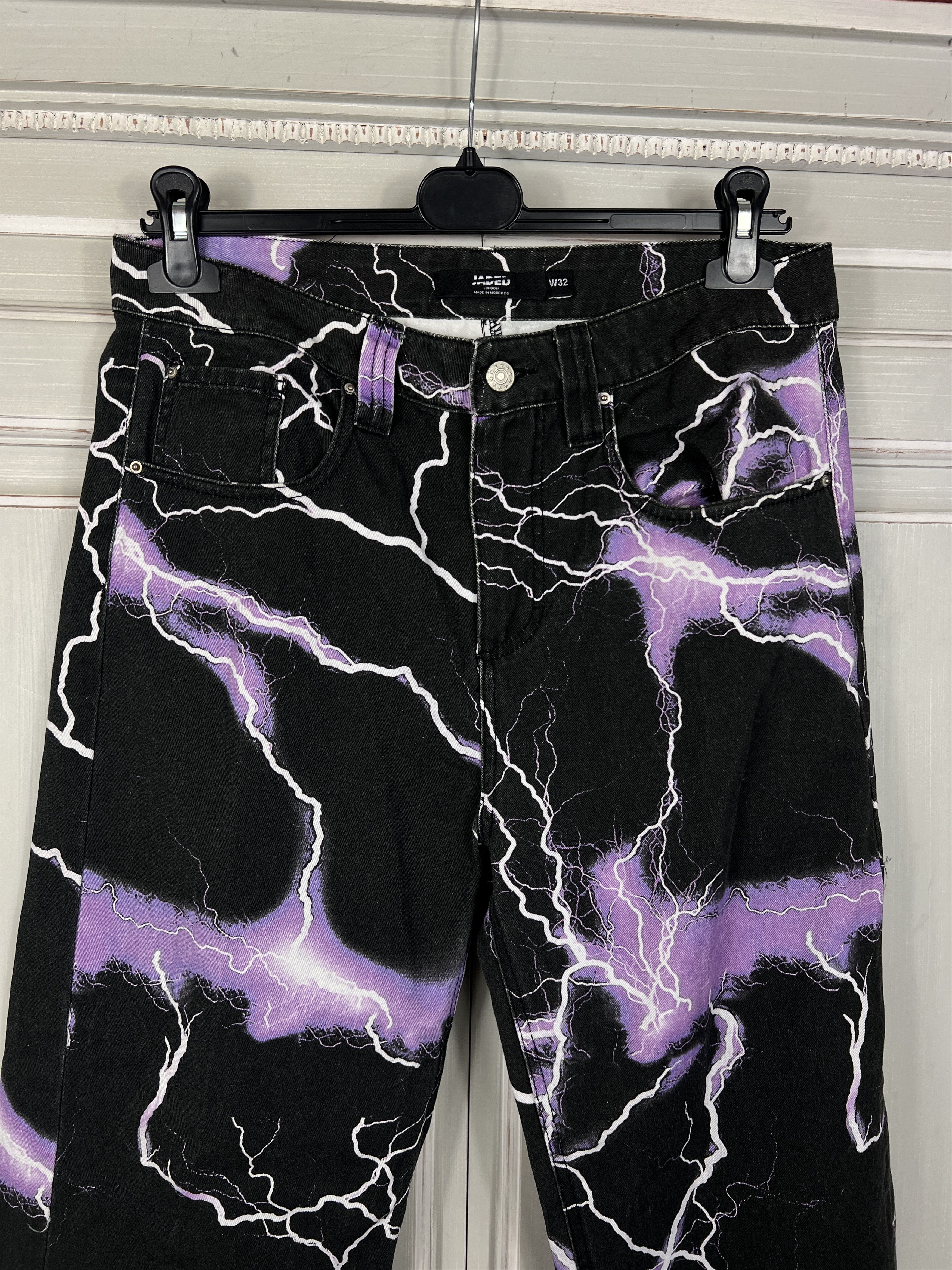 Jaded London JADED LONDON SKATE FIT THUNDER ALL OVER PRINT Size US 32 / EU 48 - 5 Thumbnail