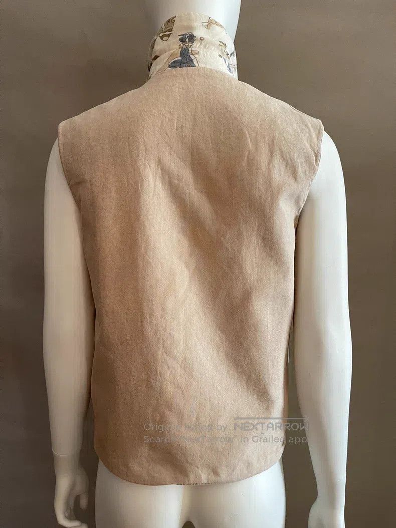 Hermes Hermes Linen reversible vest Size XS / US 0-2 / IT 36-38 - 4 Thumbnail