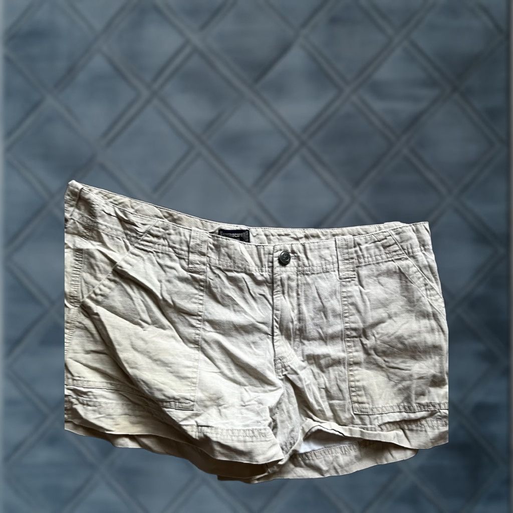 Vintage VINTAGE Periscope Shorts Women Beige Tan Sz 13 Casual Cotton 90s Size 34" / US 12 / IT 48 - 1 Thumbnail