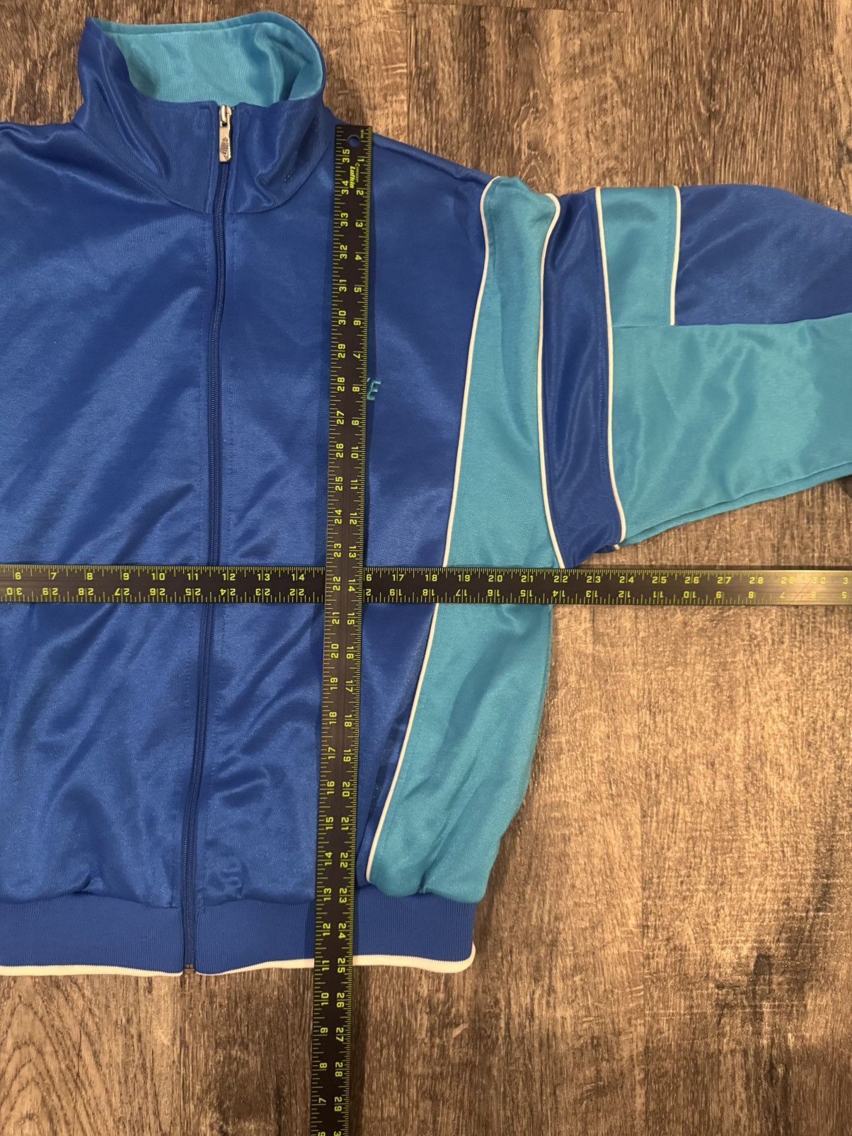 Nike Vintage 90s Nike Track Jacket Cut tag Size Large Size US L / EU 52-54 / 3 - 3 Thumbnail